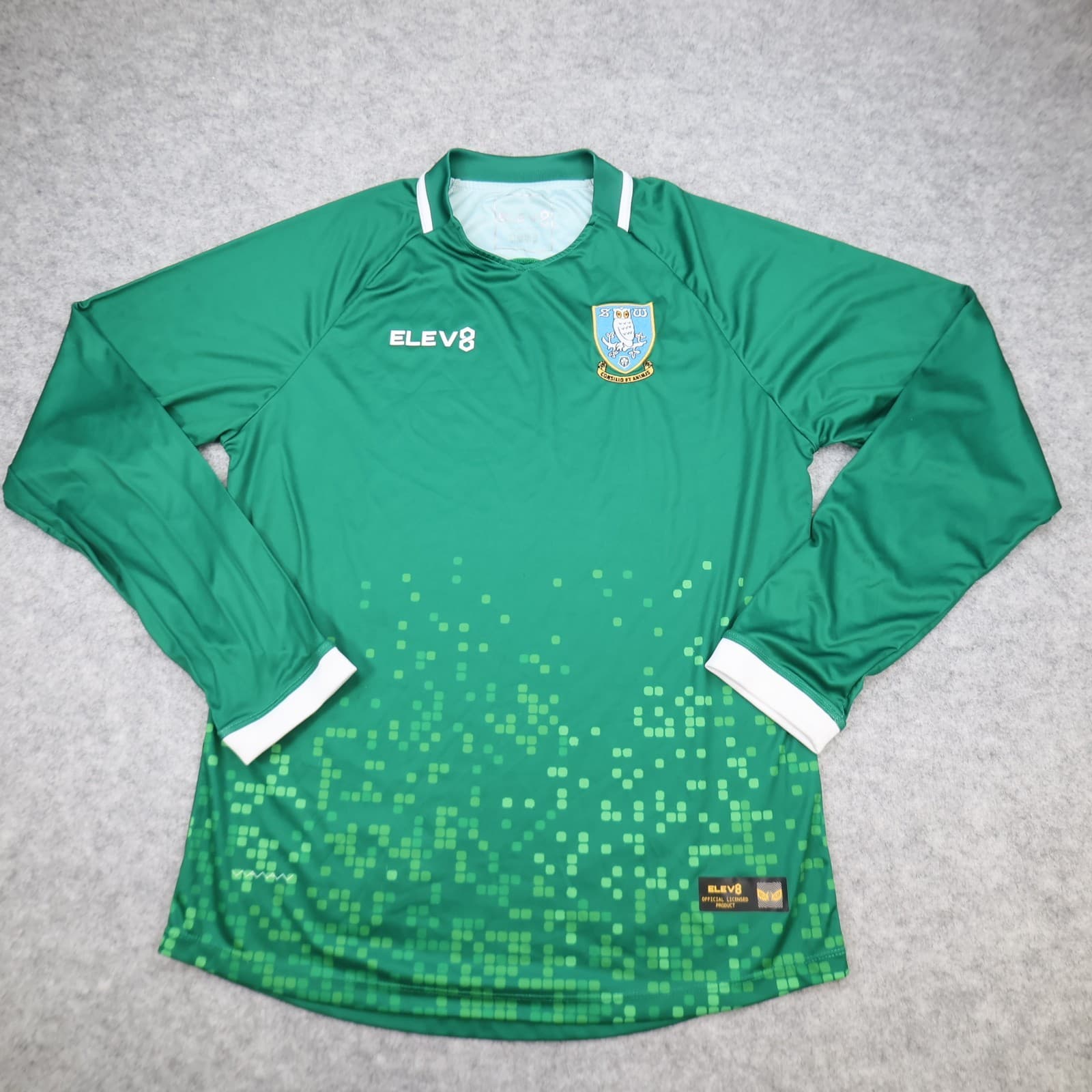 Sheffield Wednesday Shirt Extra Large Green Away Kit 2019 2020 Elev8 Jersey