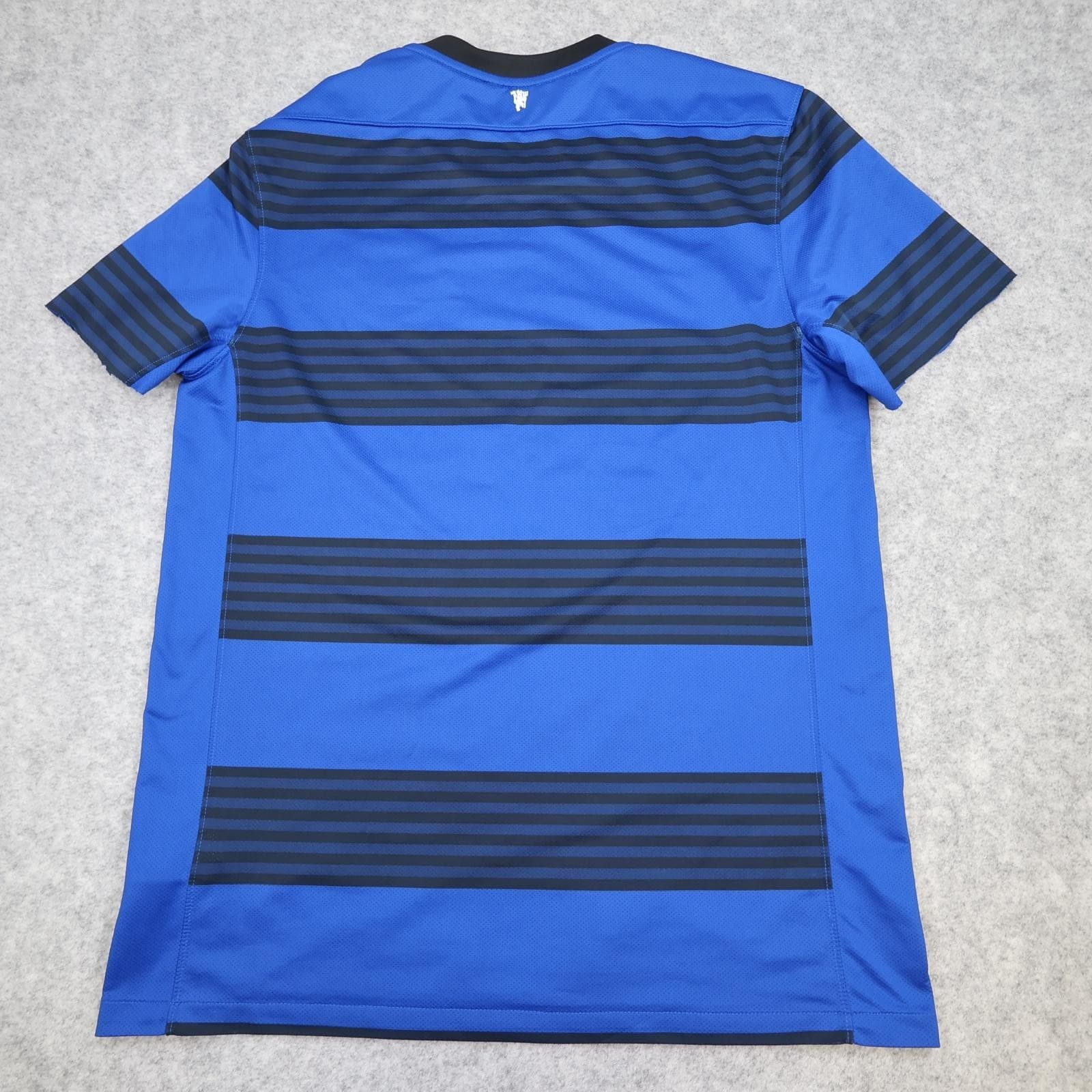 Manchester United Shirt Mens Medium Blue 3rd 2011 2012 Nike Soccer Jersey photo 4