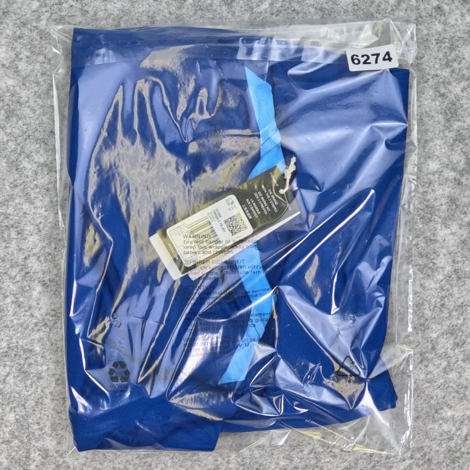 Leicester City Football Shirt Small Blue 24 25 adidas AEROREADY Training Jersey photo 3