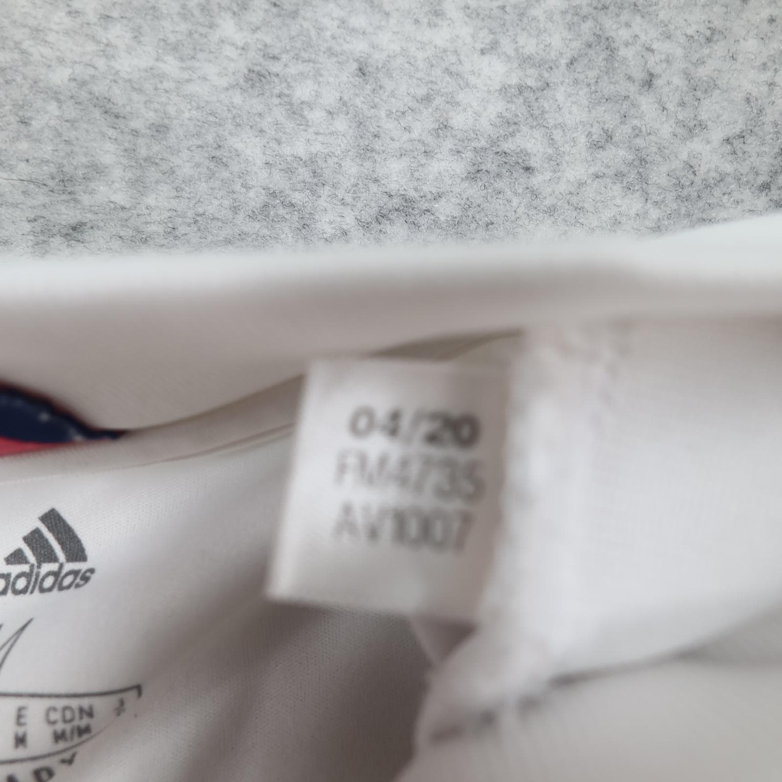 Real Madrid Shirt Mens Medium White Home 2020 2021 Adidas Emirates Fly Better photo 8