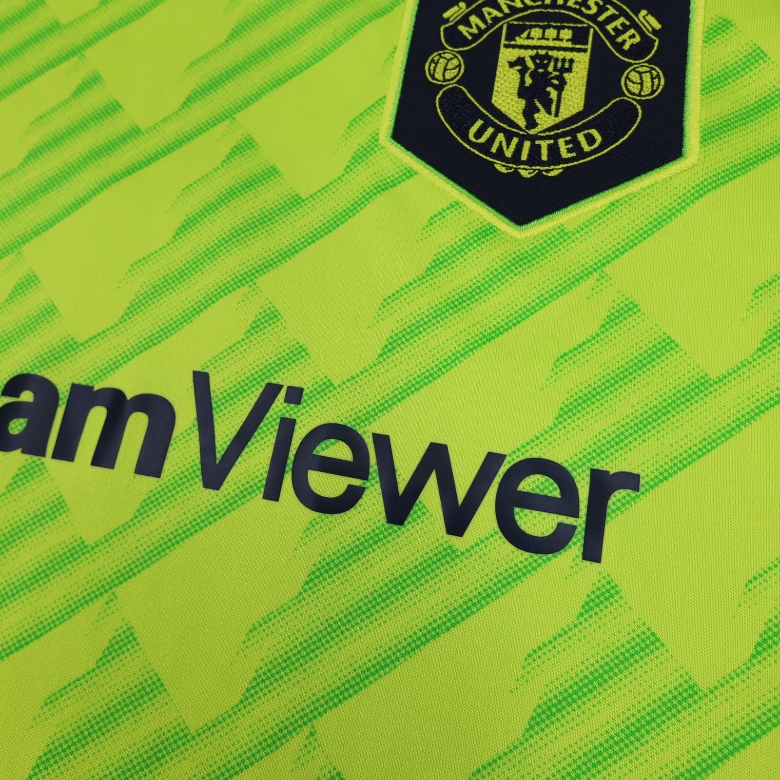 Manchester United Shirt Womens Small 8-10 3rd 2022 2023 Adidas Toone 7 Jersey photo 5