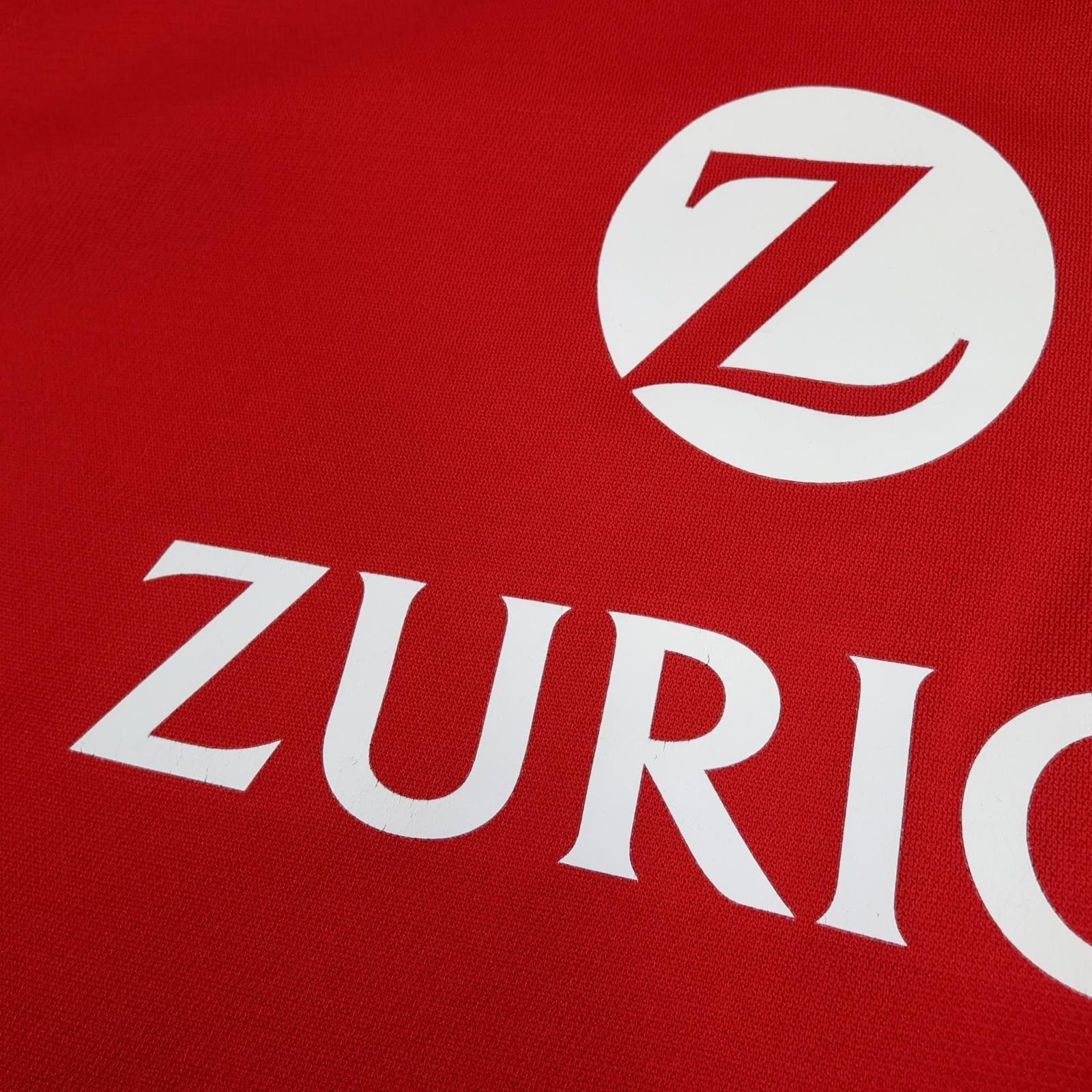 Vintage British Lions Rugby Shirt Mens XL Red Rugby Union Adidas Zurich 2005 photo 4