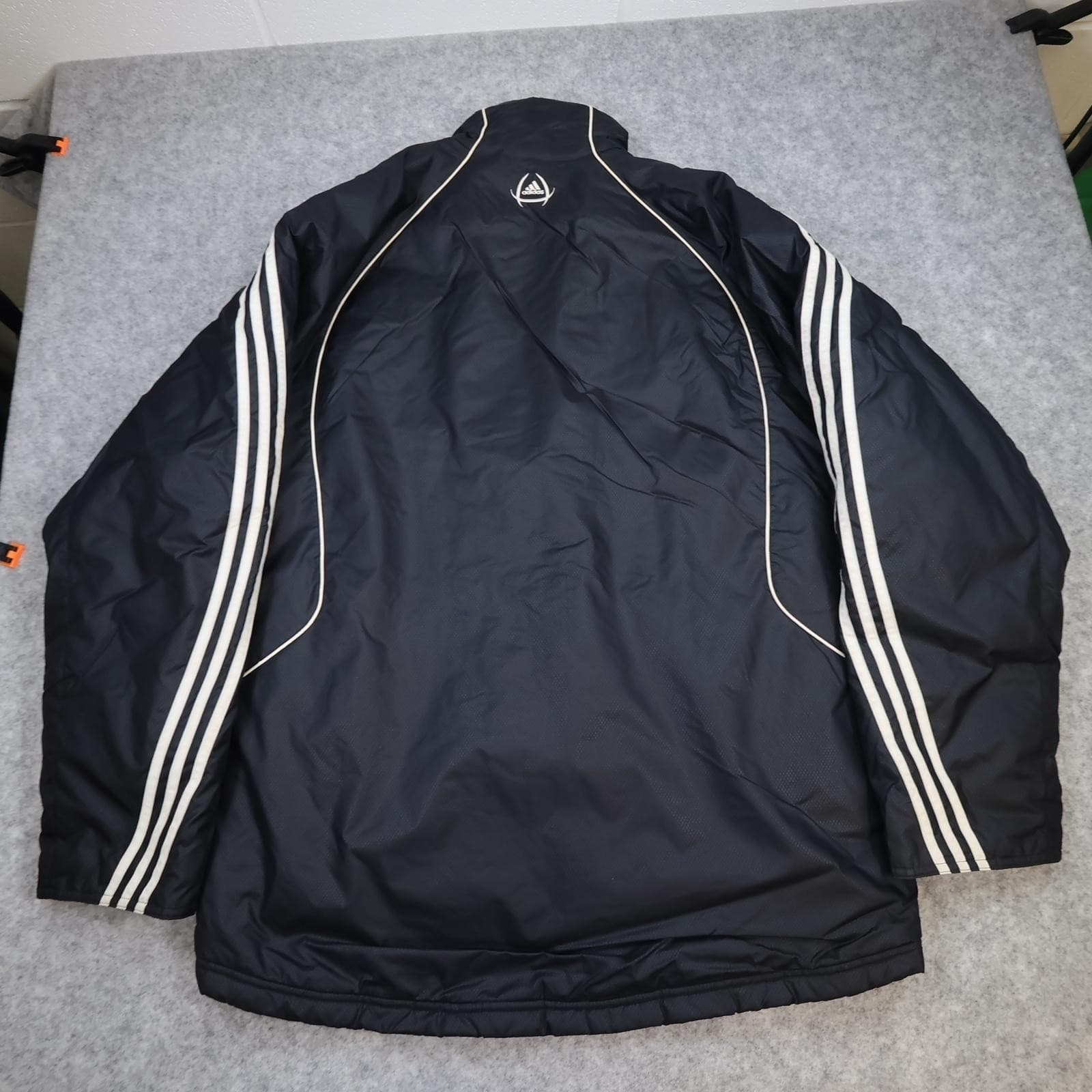 Vintage Newcastle United Jacket Mens Large Black 2005 2006 Football Adidas photo 2