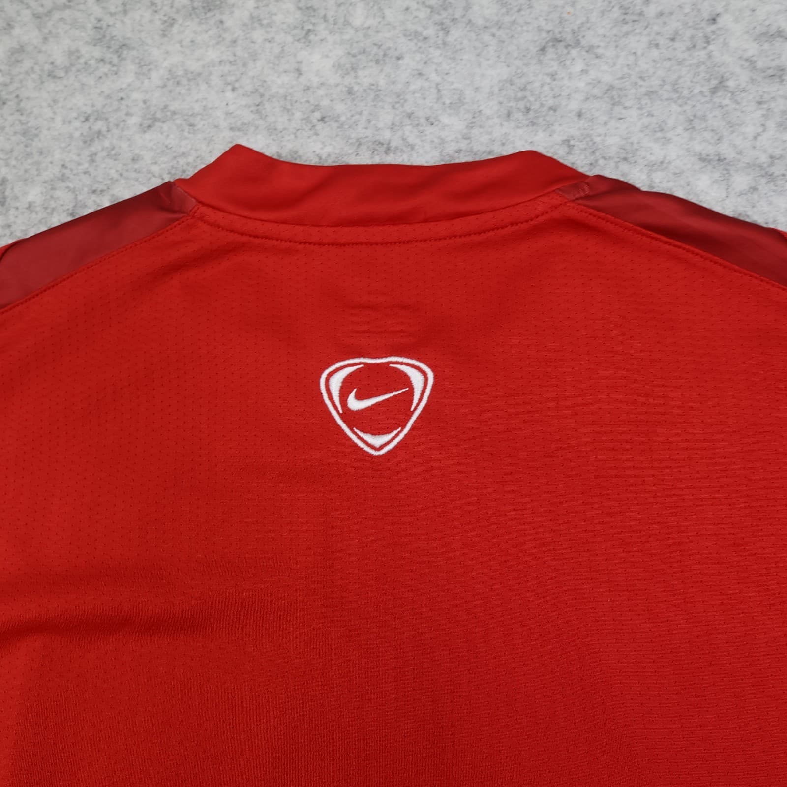 Manchester United Shirt Large Red Training Kit 2006 2007 Nike Soccer Jersey photo 13