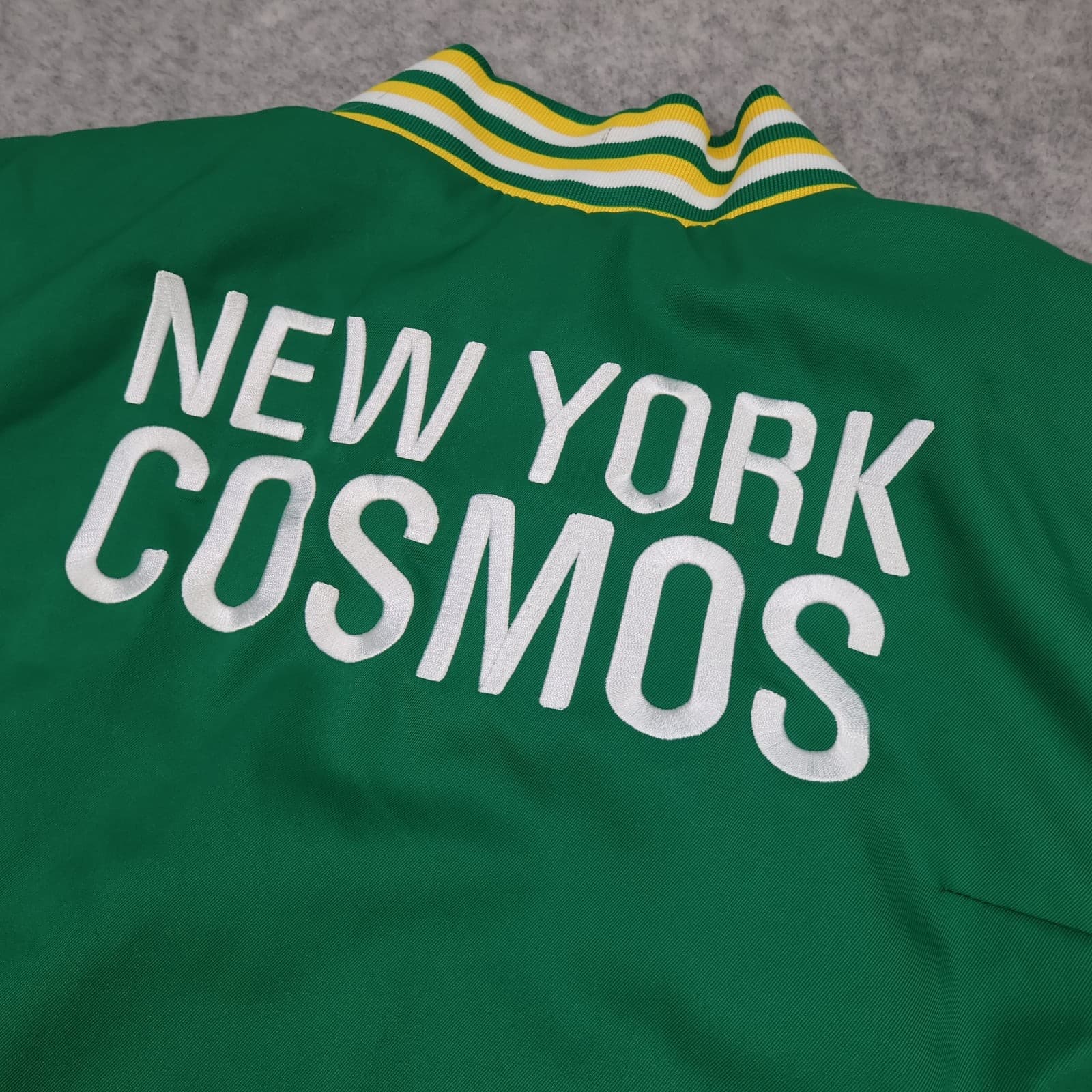 New York Cosmos Jacket Mens Large Green 2011 2012 Umbro Woven Anthem photo 10
