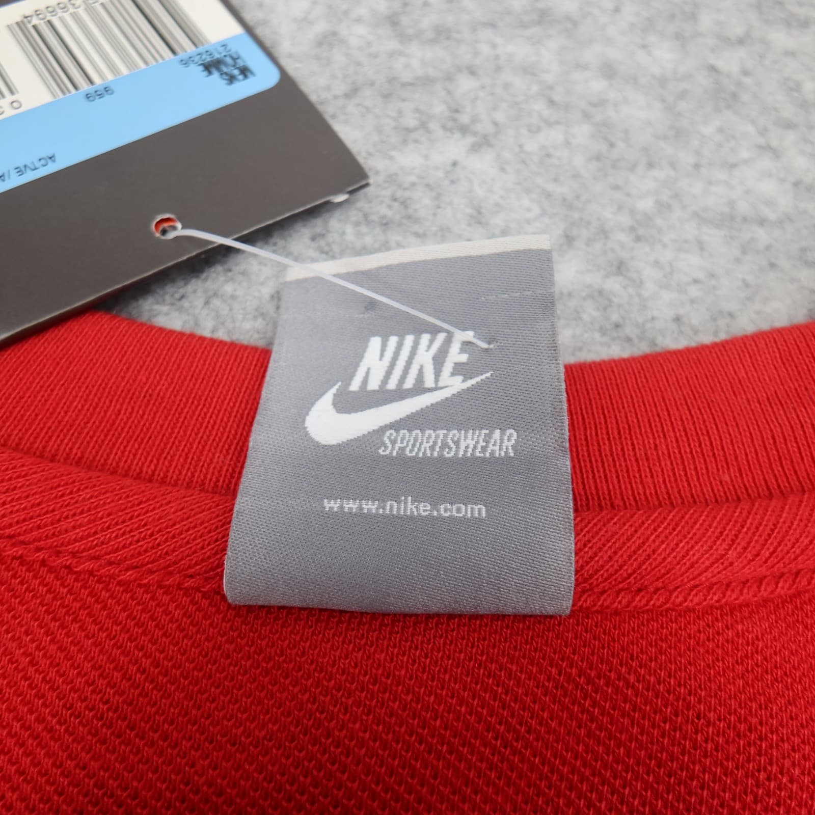 Manchester United Shirt Medium Red Polo Top Nike 1/4 Zip Striped MUFC photo 8
