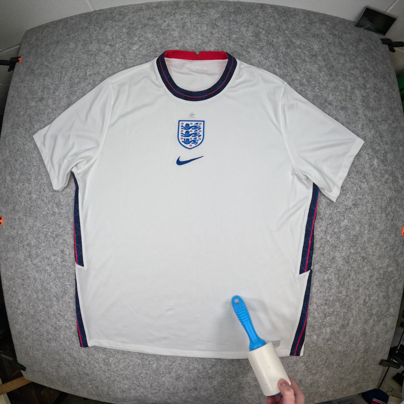 England Football Shirt Extra Large White Home Nike Dri FIT 2020 2022 Jersey photo 3