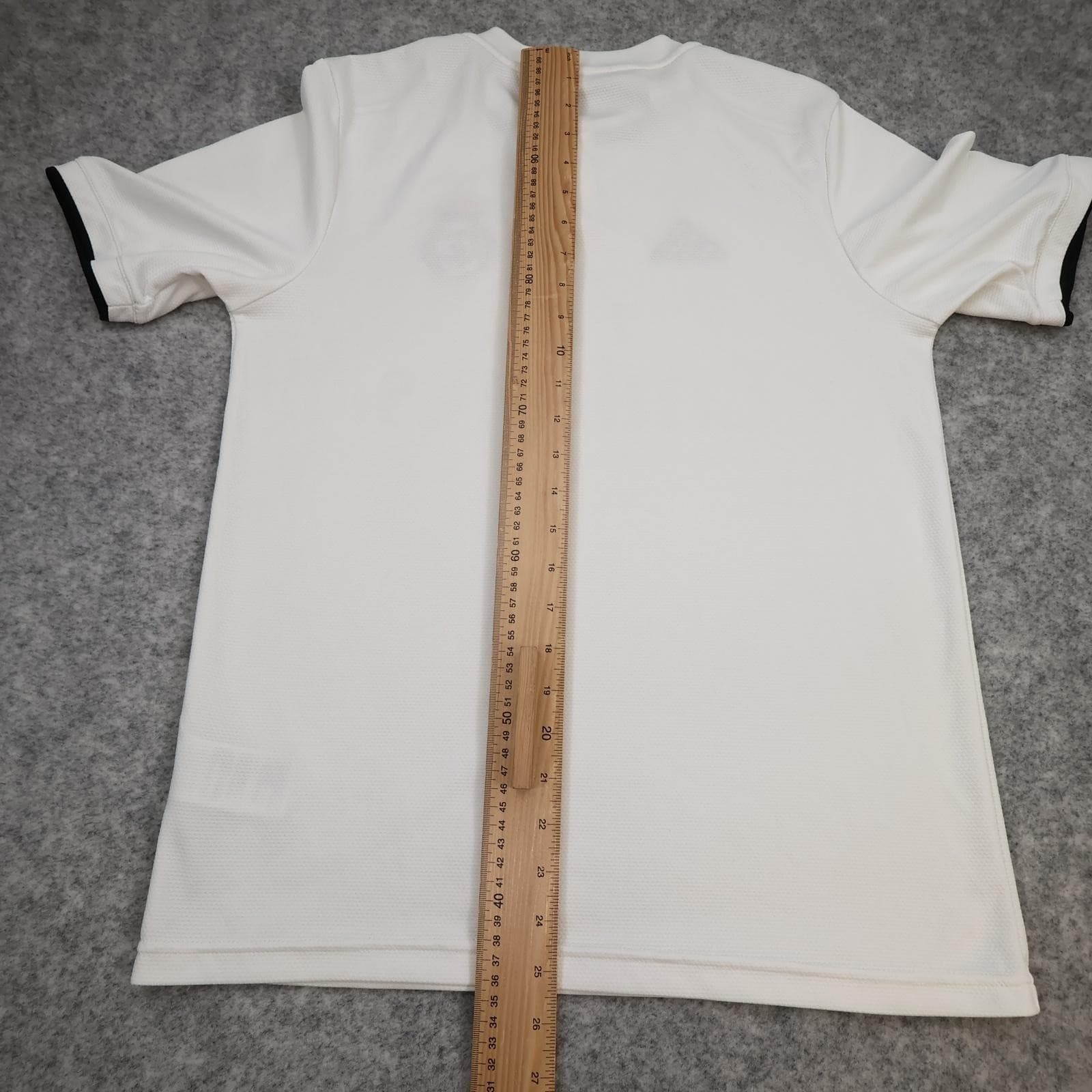Real Madrid Shirt Kids XL 15-16 Years White Home 2018 2019 Adidas Jersey photo 12