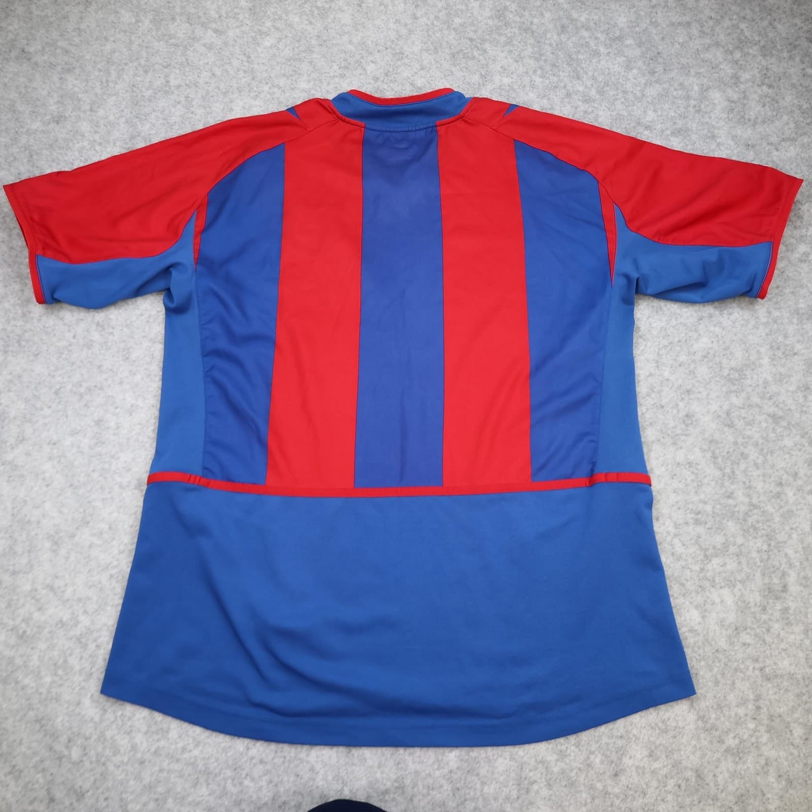 Vintage Barcelona Shirt Mens Large 2002 2003 Home Soccer Jersey Nike LFP La Liga photo 2