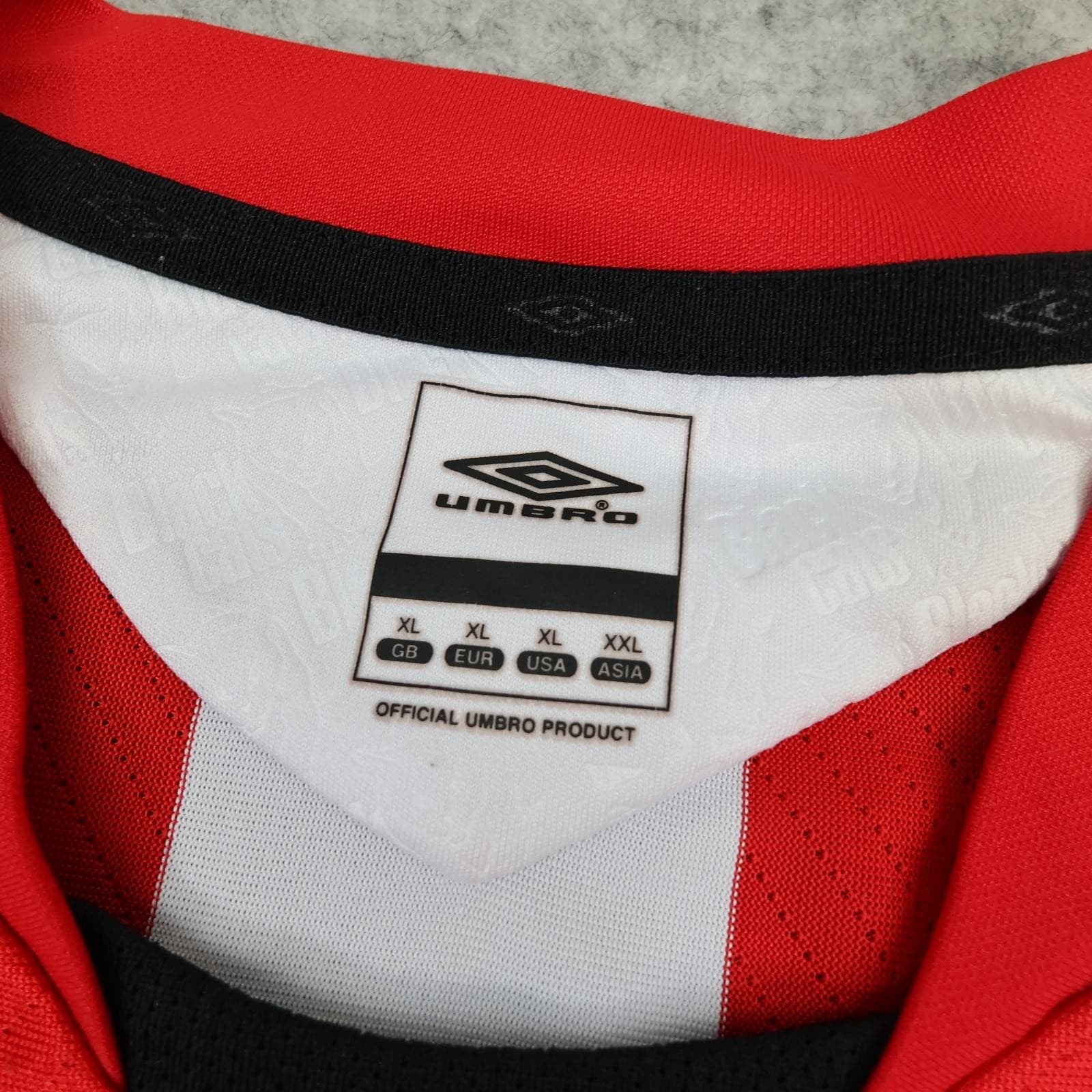 Sunderland Shirt Mens XL Red Home 2008 2009 Umbro Boylesports SAFC Soccer Jersey photo 7