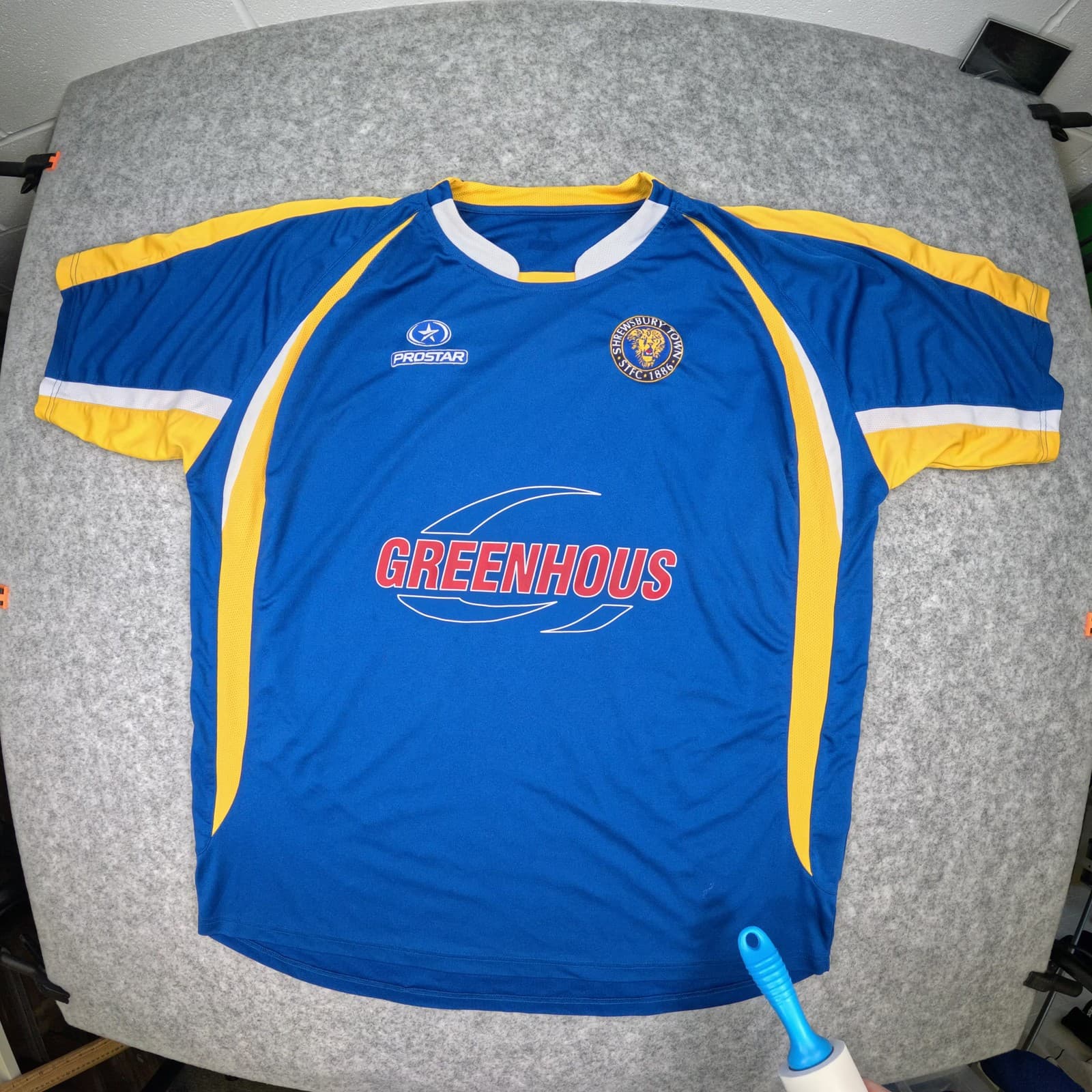 Shrewsbury Town Football Shirt 2XL Home Blue Prostar 2008 2010 Jersey photo 2