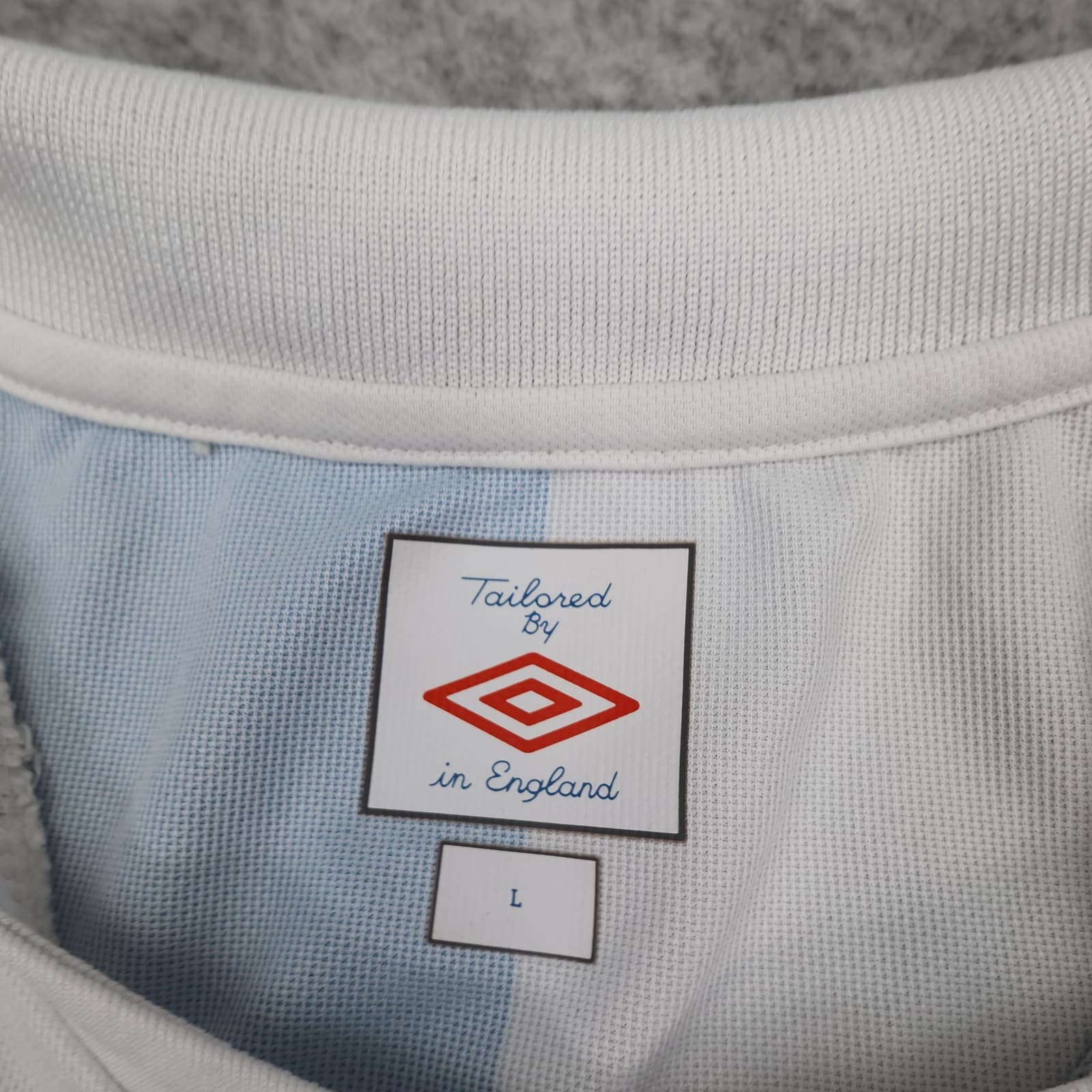 Blackburn Rovers Shirt Mens Large Blue White Home 2009 2010 Umbro Crown Paints photo 5
