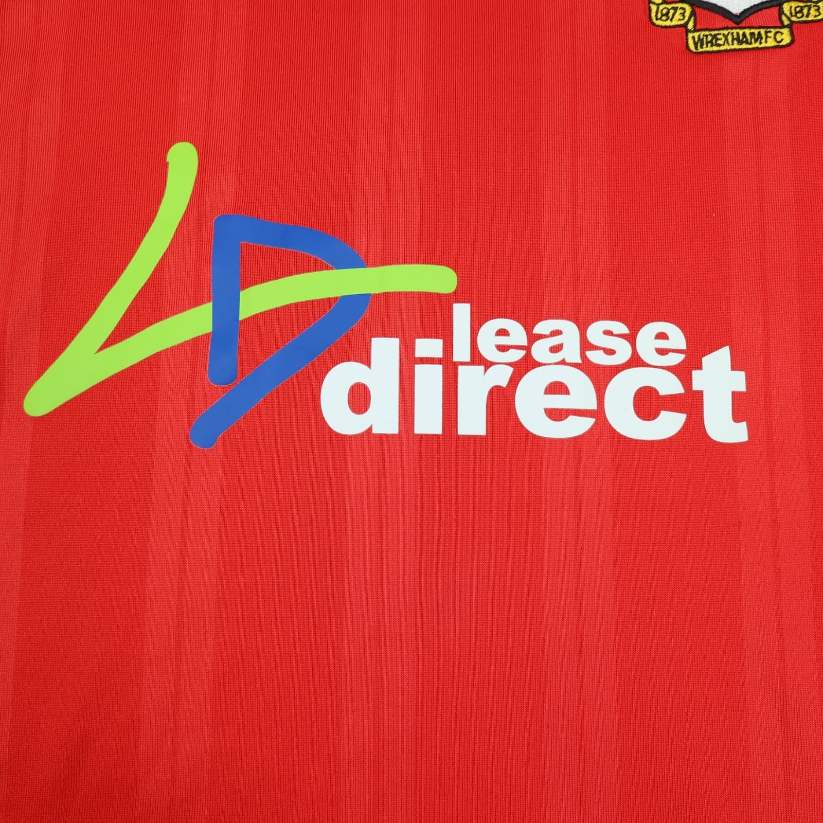 Wrexham Football Shirt 2XL Red Home Kit 2009 2010 Umbro Soccer Jersey XXL photo 3