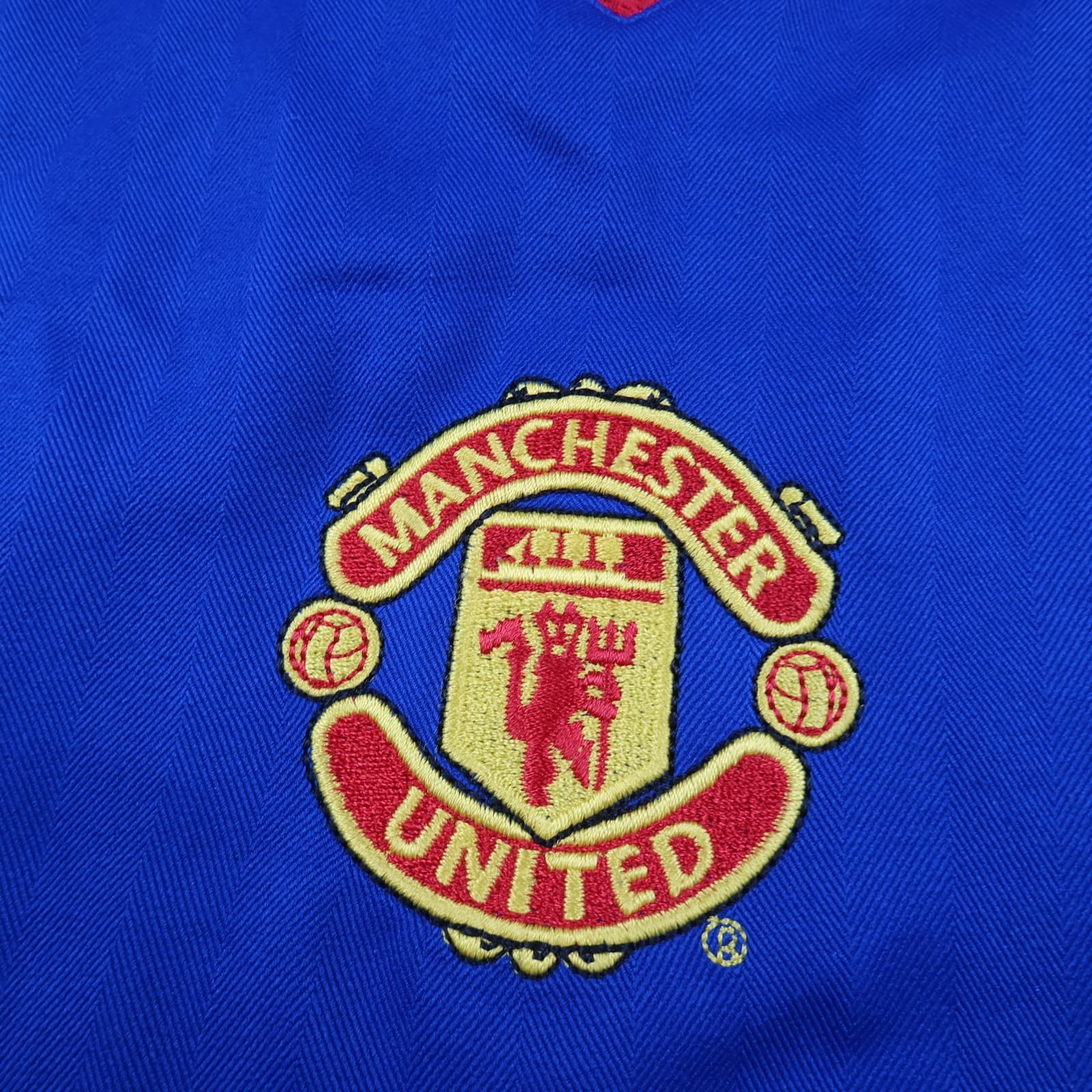 Manchester United Shirt Extra Large Blue Away Kit 2005 2006 Jersey Ronaldo 7 XL photo 6