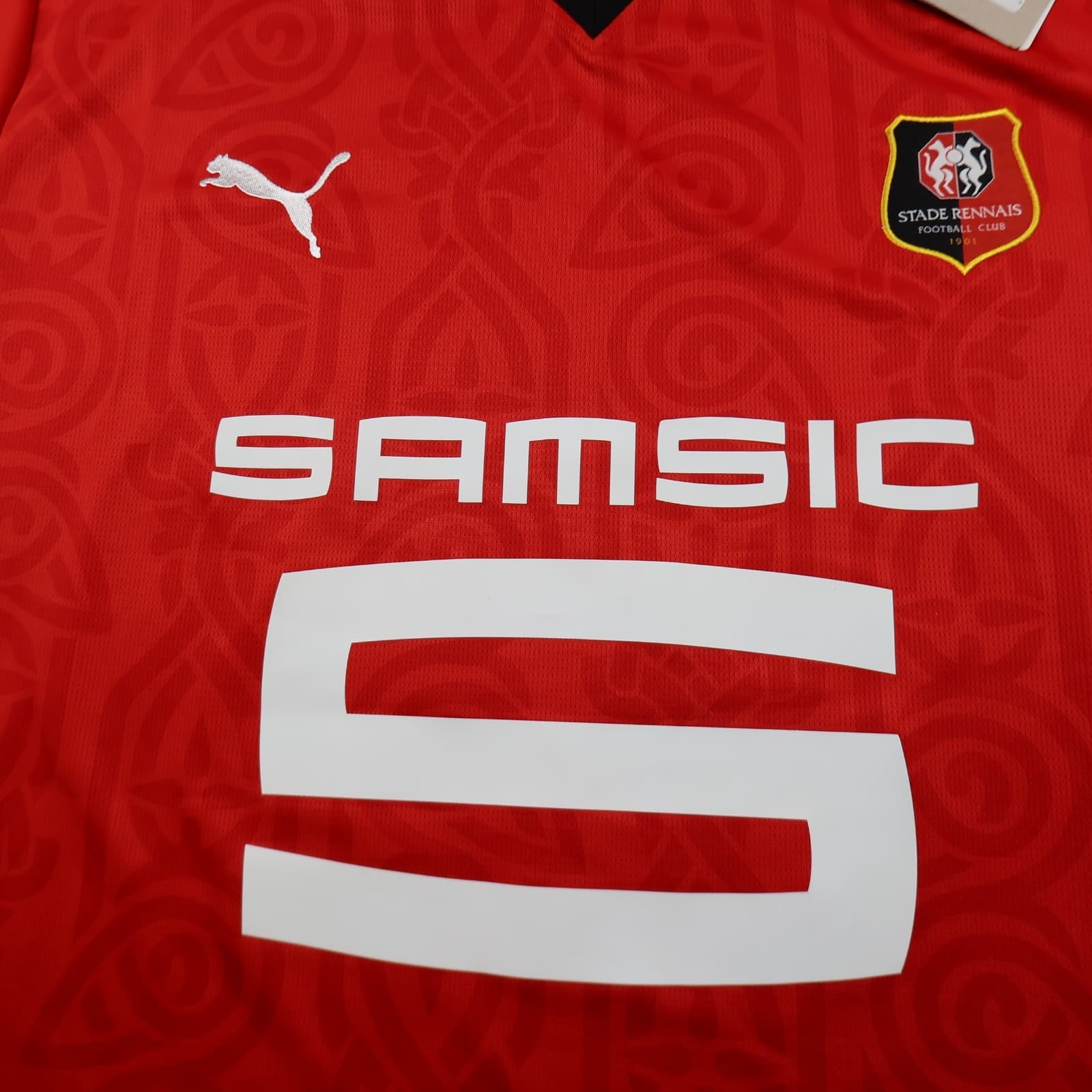 Stade Rennais Football Shirt 2XL Red Home Kit 2023 2024 Puma Soccer Jersey XXL photo 3