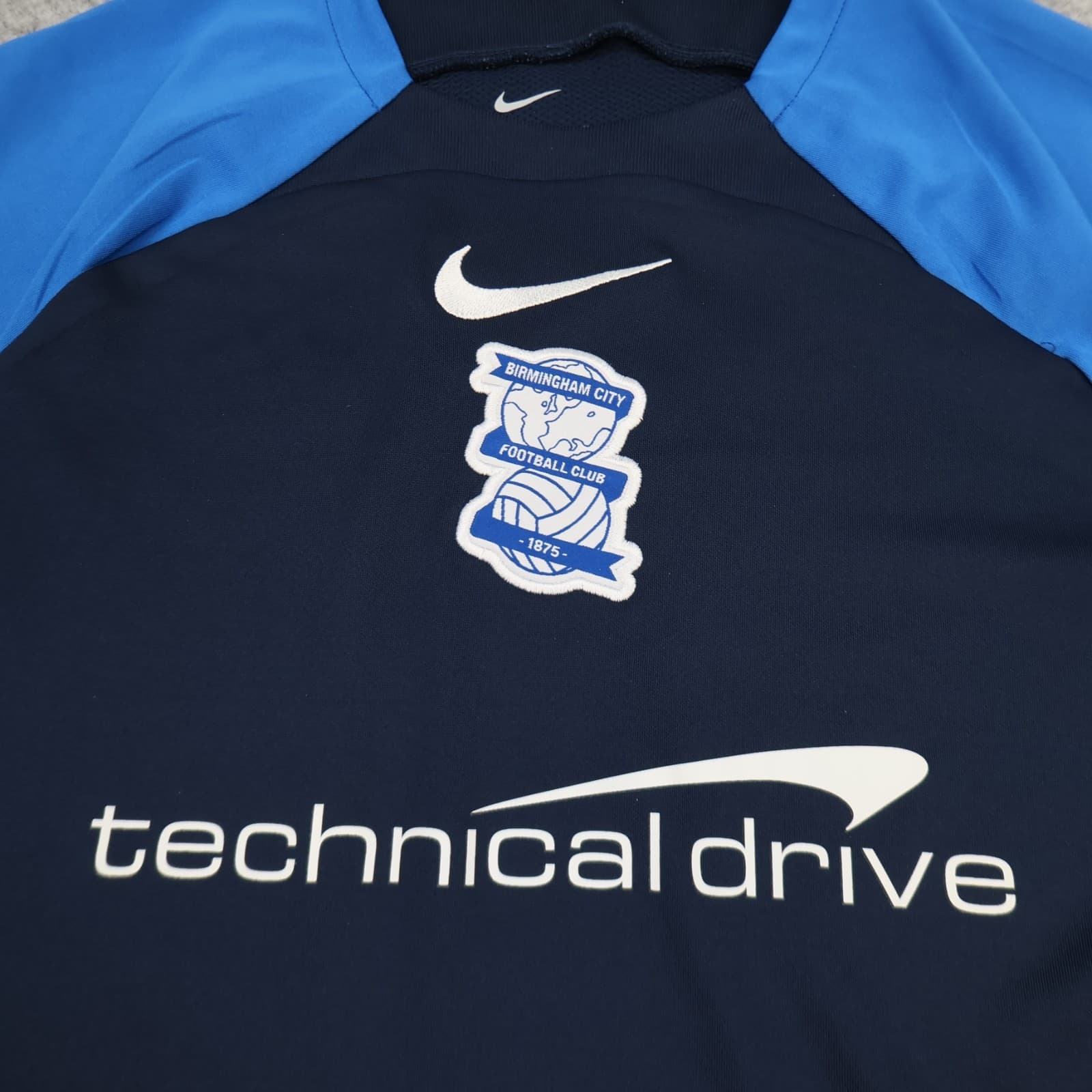 Birmingham City Shirt Medium Training Top Navy Nike Soccer 2022 2023 photo 3