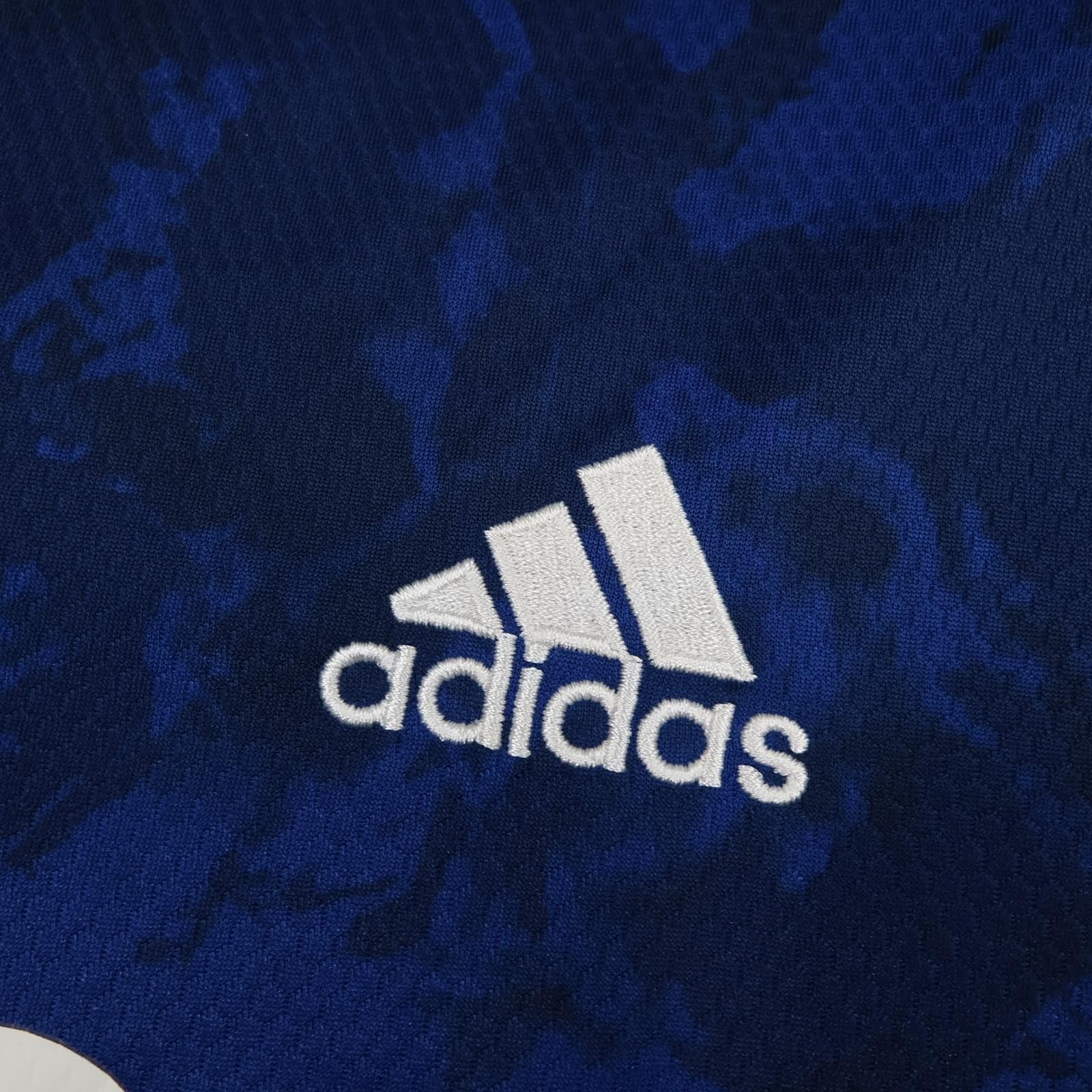 Leeds United Away Shirt Mens Medium Blue 2021 2022 EPL Football Adidas SBOTOP photo 6