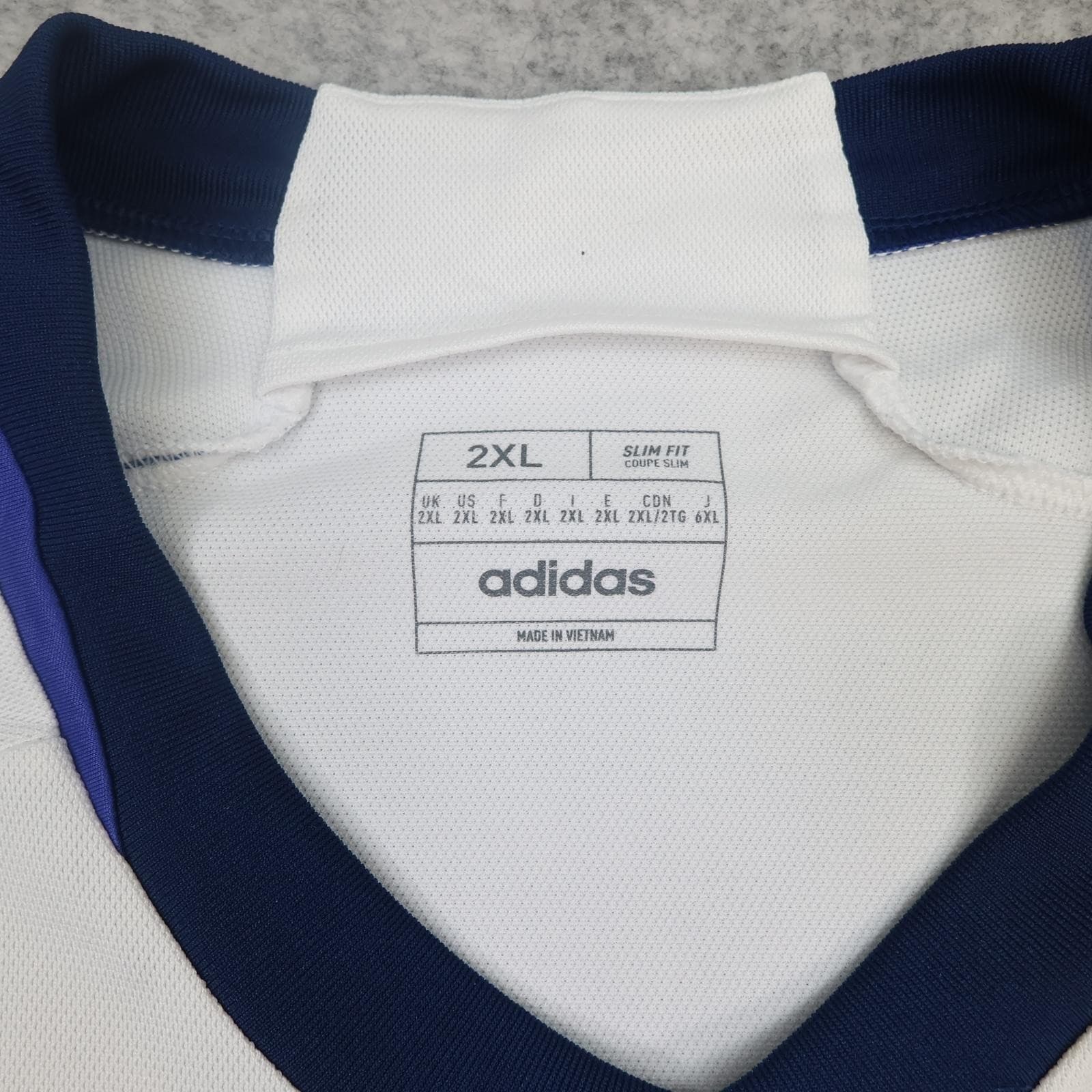 Scotland Shirt Mens 2XL Away 2022 2023 Football Jersey Adidas Slim Fit White photo 5