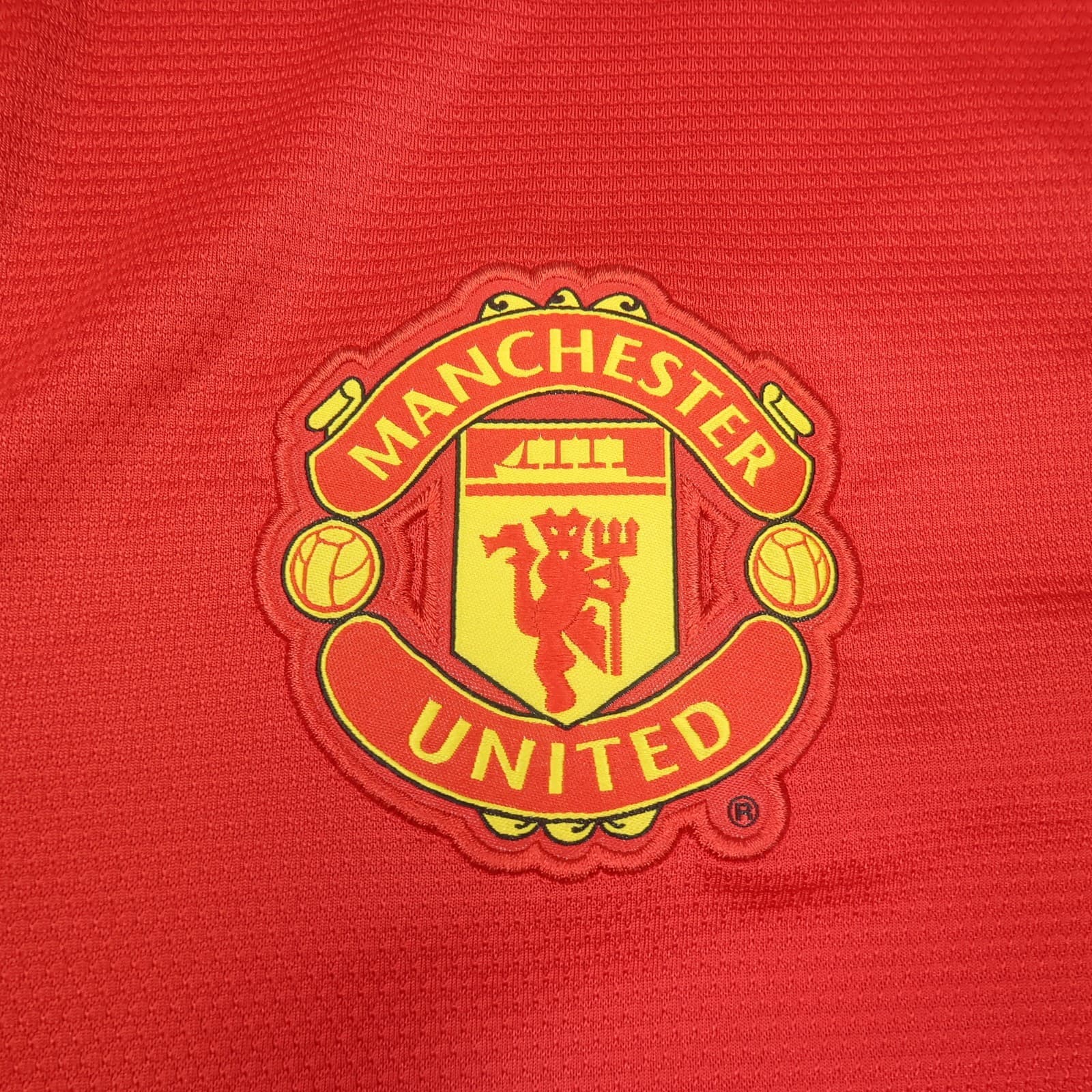 Manchester United Shirt Extra Large Red Home Kit 2013 2014 Nike Soccer Jersey photo 8