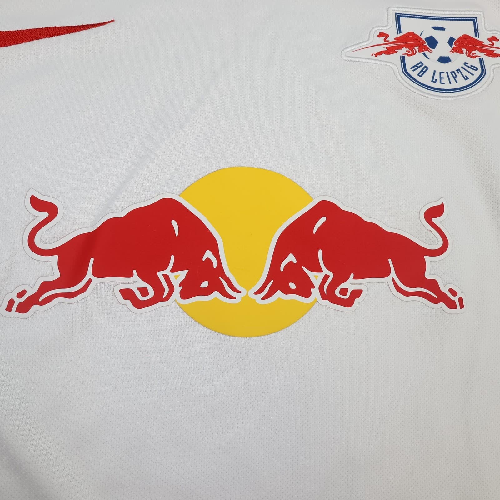 RB Leipzig Shirt Mens XL White Home 2017 2018 Nike Dri Fit Soccer Jersey photo 6