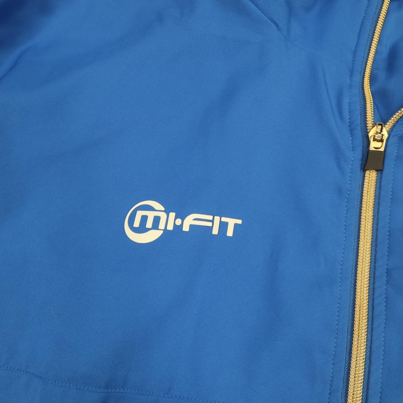 Wigan Athletic Jacket Mens Large Blue Football Zipped Training Top Tracksuit photo 4