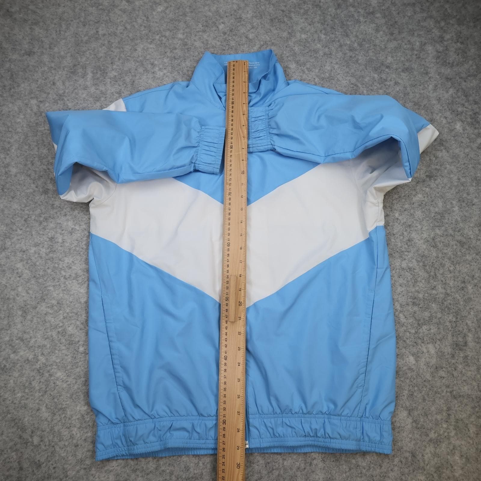 Manchester City Jacket Mens Medium Blue White Football Puma First Mile 2020 2021 photo 9