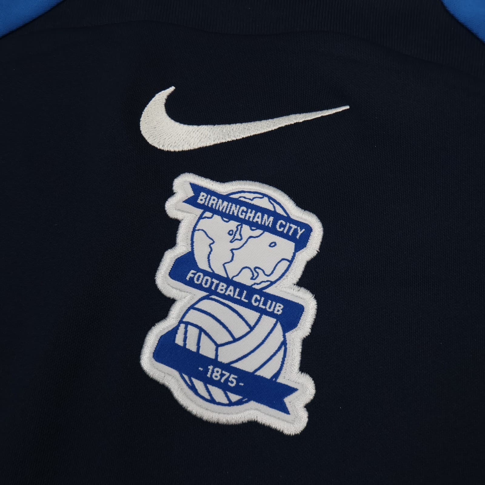 Birmingham City Shirt Medium Training Top Navy Nike Soccer 2022 2023 photo 4