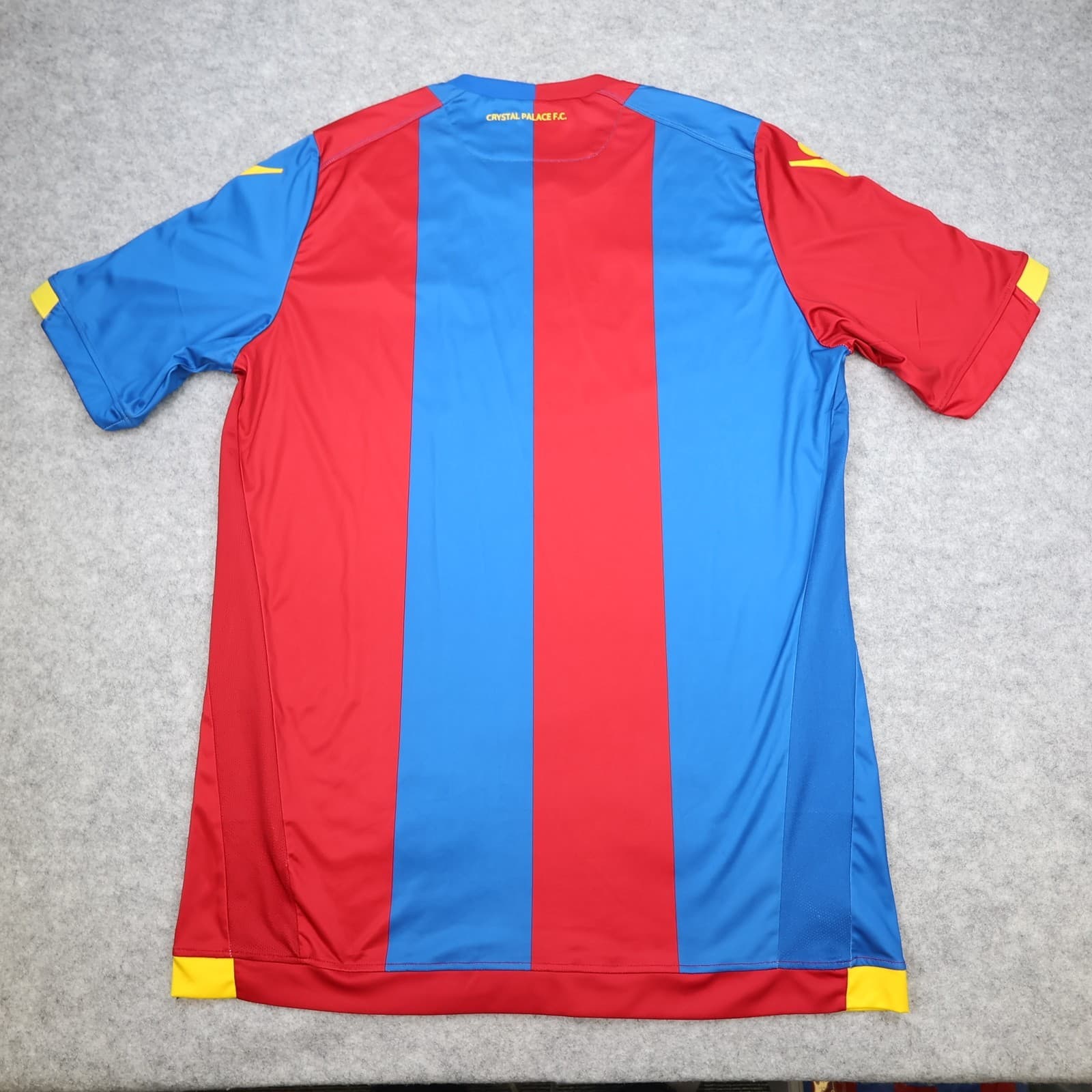 Crystal Palace Shirt 3XL Red Blue Home Kit 2015 2016 Macron Soccer Jersey 45" photo 2
