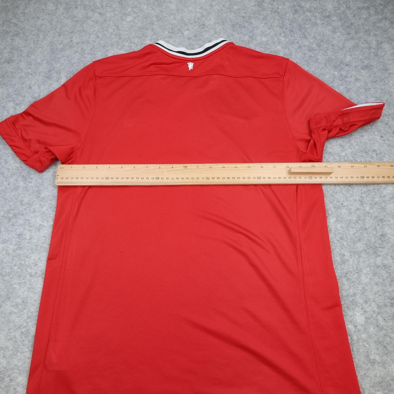 Manchester United Shirt Mens Large Red Home 2011 2012 Football Nike AON Jersey photo 9