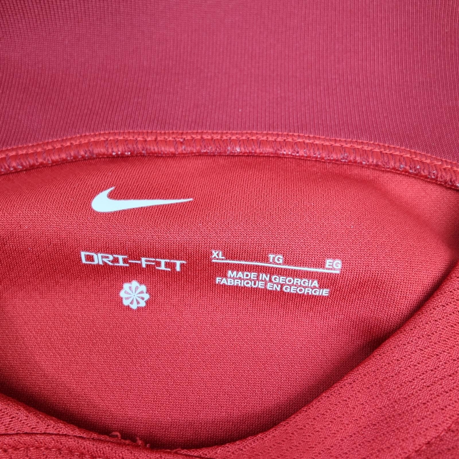 Liverpool Shirt Mens XL Red Home 2022 2023 Nike Standard Chartered Soccer Jersey photo 6