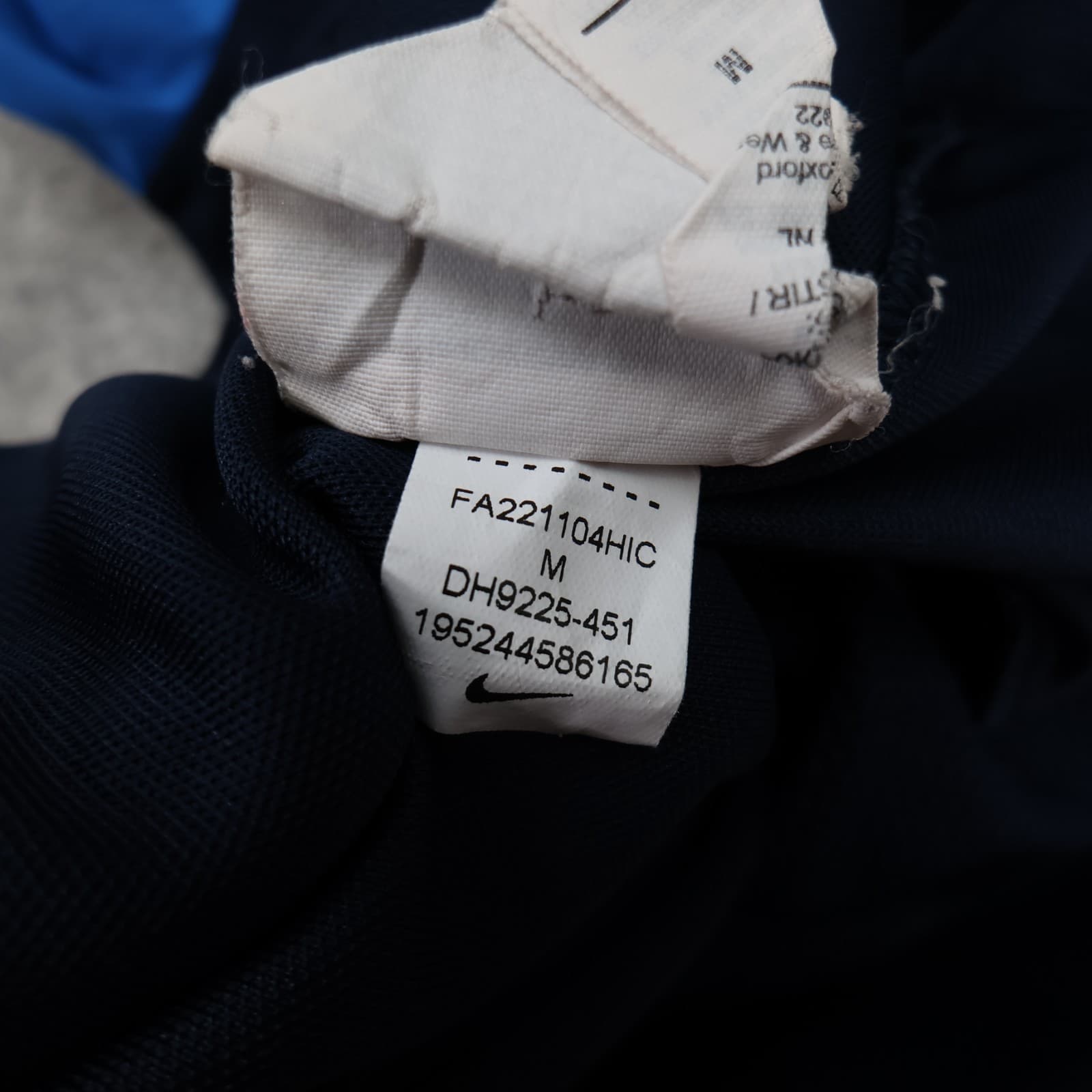 Birmingham City Shirt Medium Training Top Navy Nike Soccer 2022 2023 photo 11