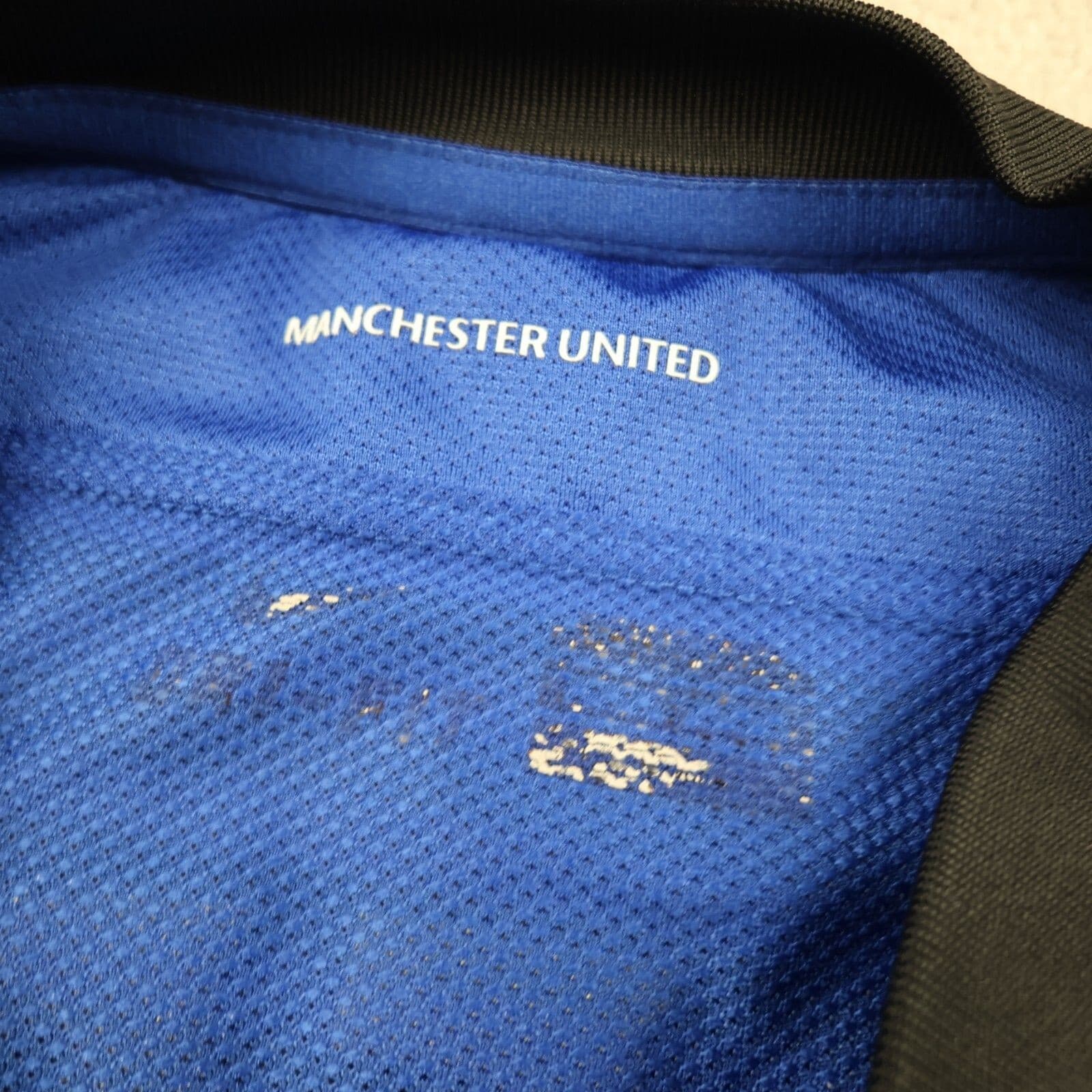 Manchester United Shirt Medium Away Blue Home Kit 2011 2012 Jersey Van Persie photo 4
