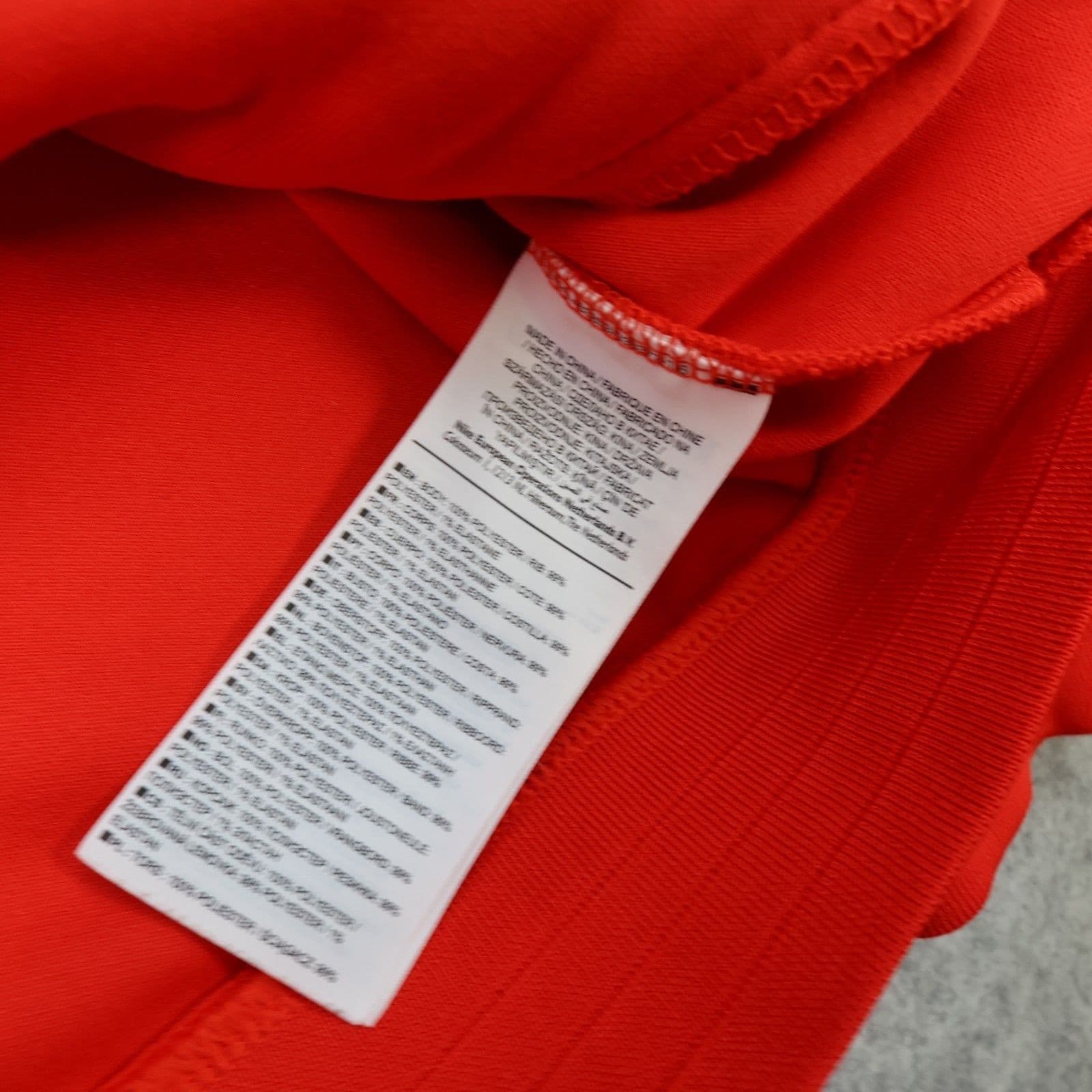England Football Track Jacket Large Red Tracksuit Training Jacket 2016 2017 photo 8