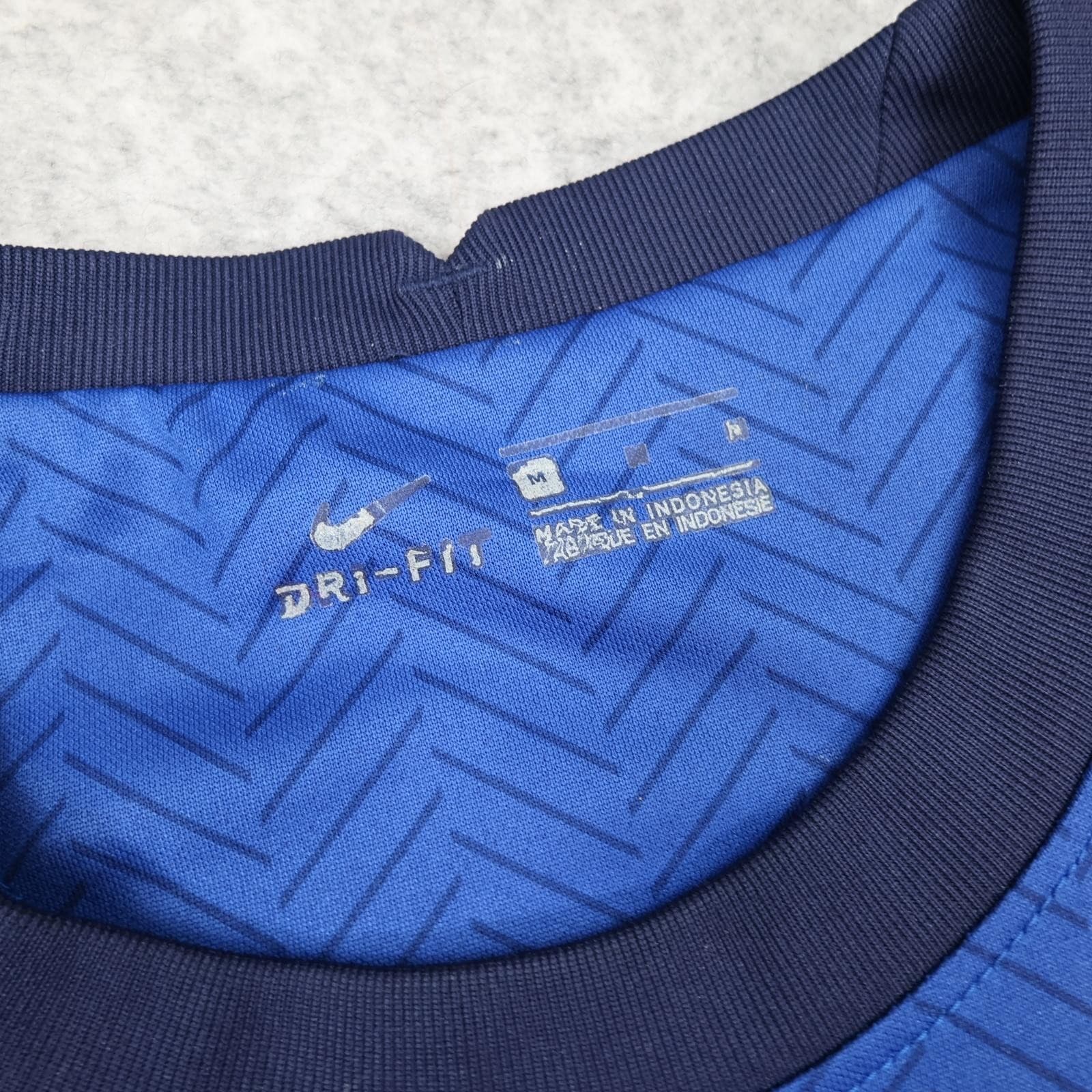 Chelsea Shirt Mens Medium Blue Home 2020 2021 Football Nike Kante 7 UCL Final photo 9