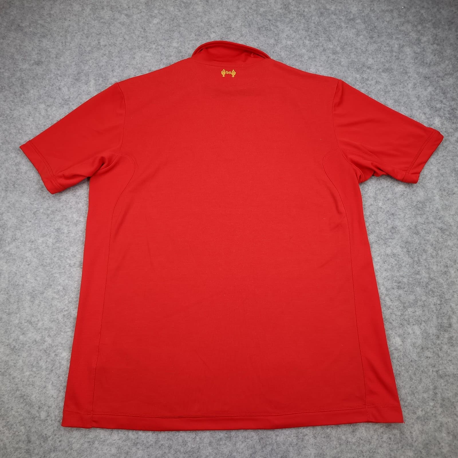 Liverpool Shirt Mens XL Red Home 2012 2013 Football Warrior Standard Chartered photo 2