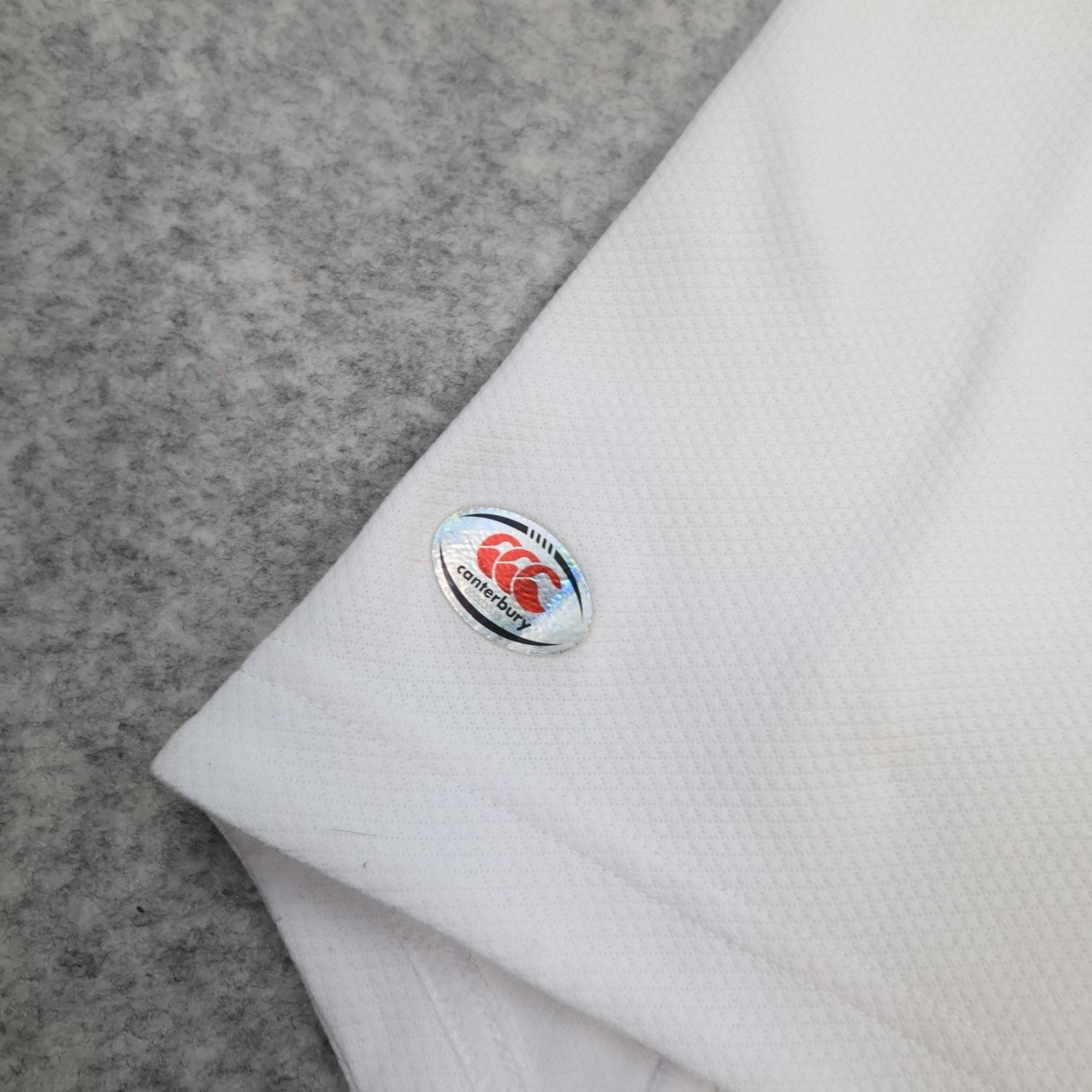 England Rugby Shirt Mens 2XL White 2012 Pro Version Canterbury O2 Home Jersey photo 8