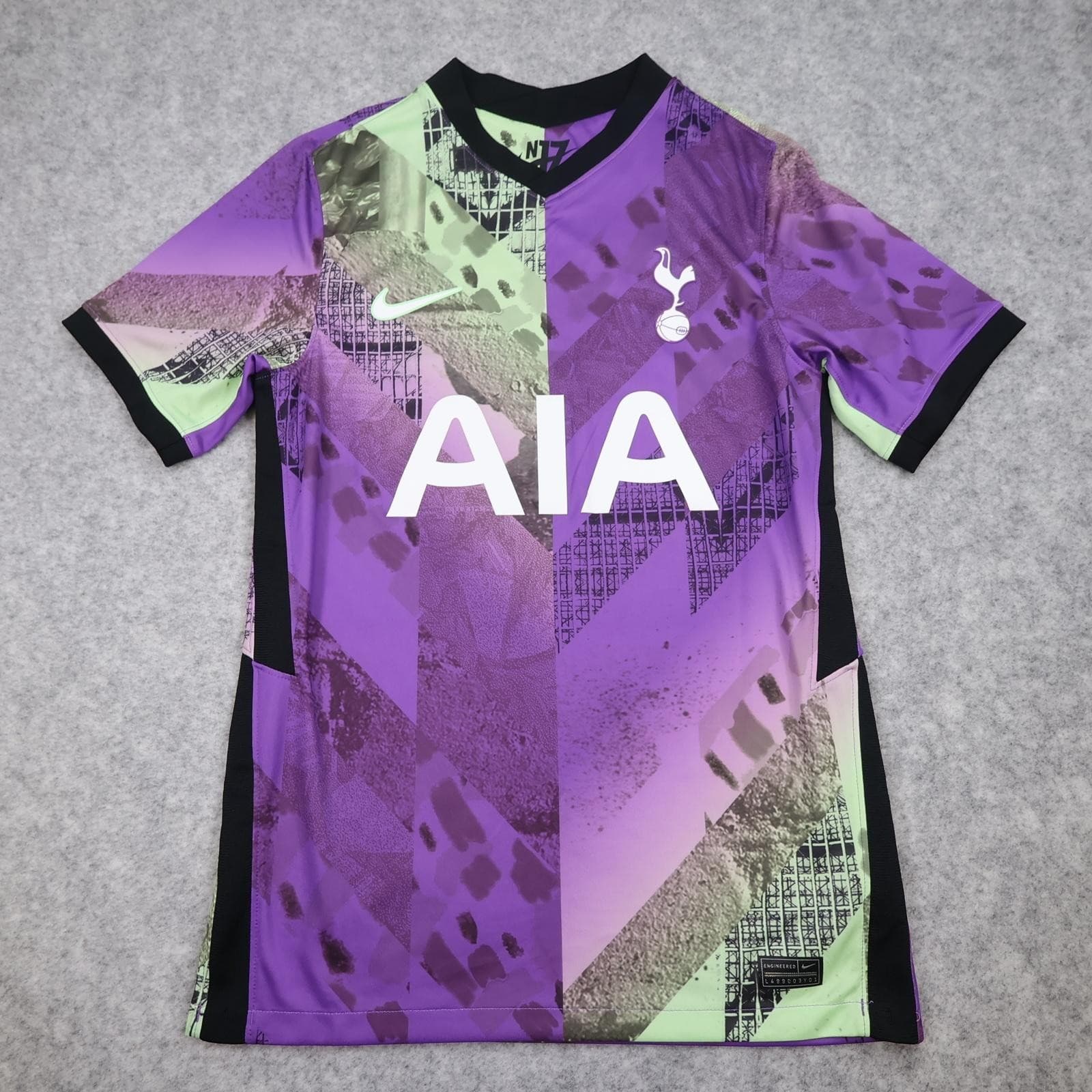 Tottenham Hotspur Shirt Mens Small Multi 3rd Kit 2021 2022 EPL Football Nike AIA