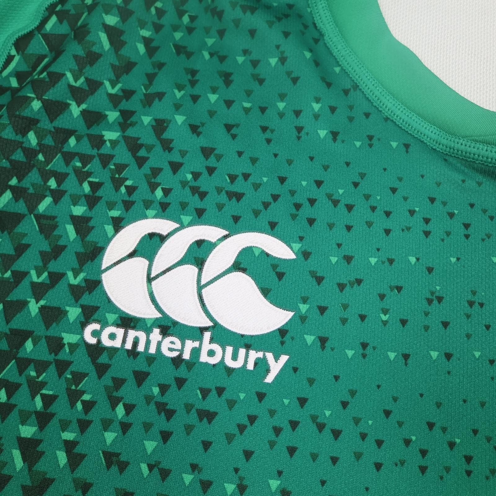 Ireland Rugby Shirt Mens 2XL Green Rugby Union Canterbury 2018 2019 Vapodri photo 5