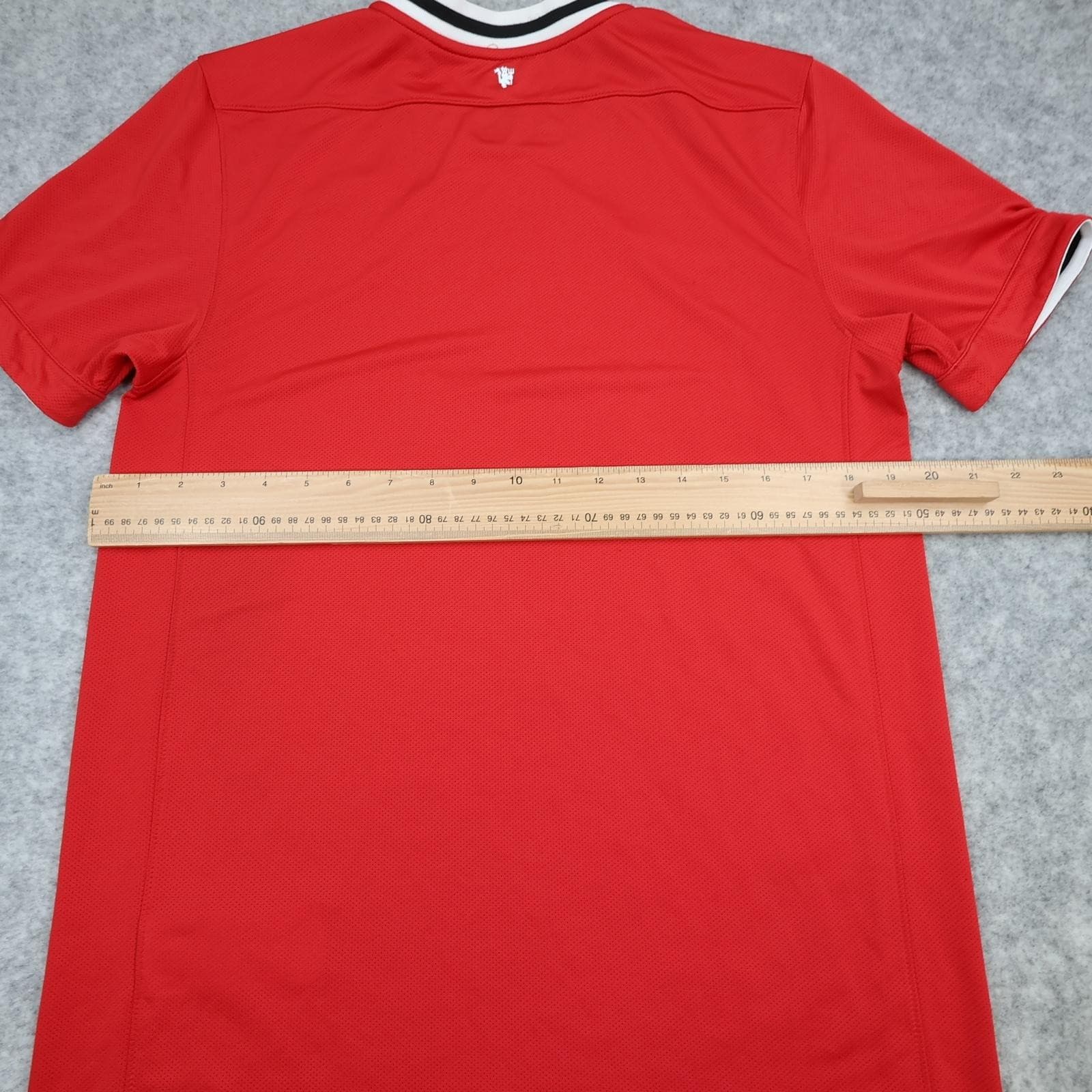 Manchester United Shirt Mens Medium Red Home 2011 2012 EPL Football Nike Jersey photo 6