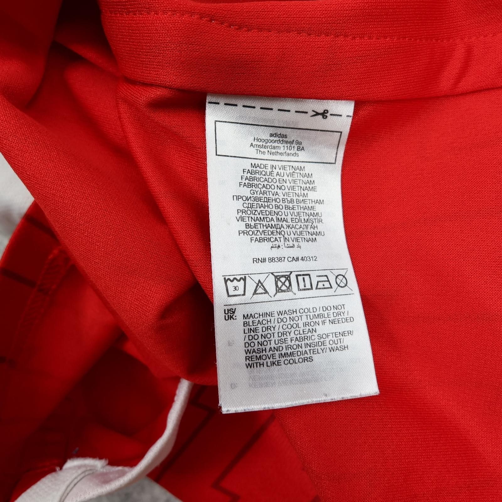 Arsenal Shirt Kids 11-12 Years 152cm Red Home 2023 2024 Adidas Soccer Jersey photo 12