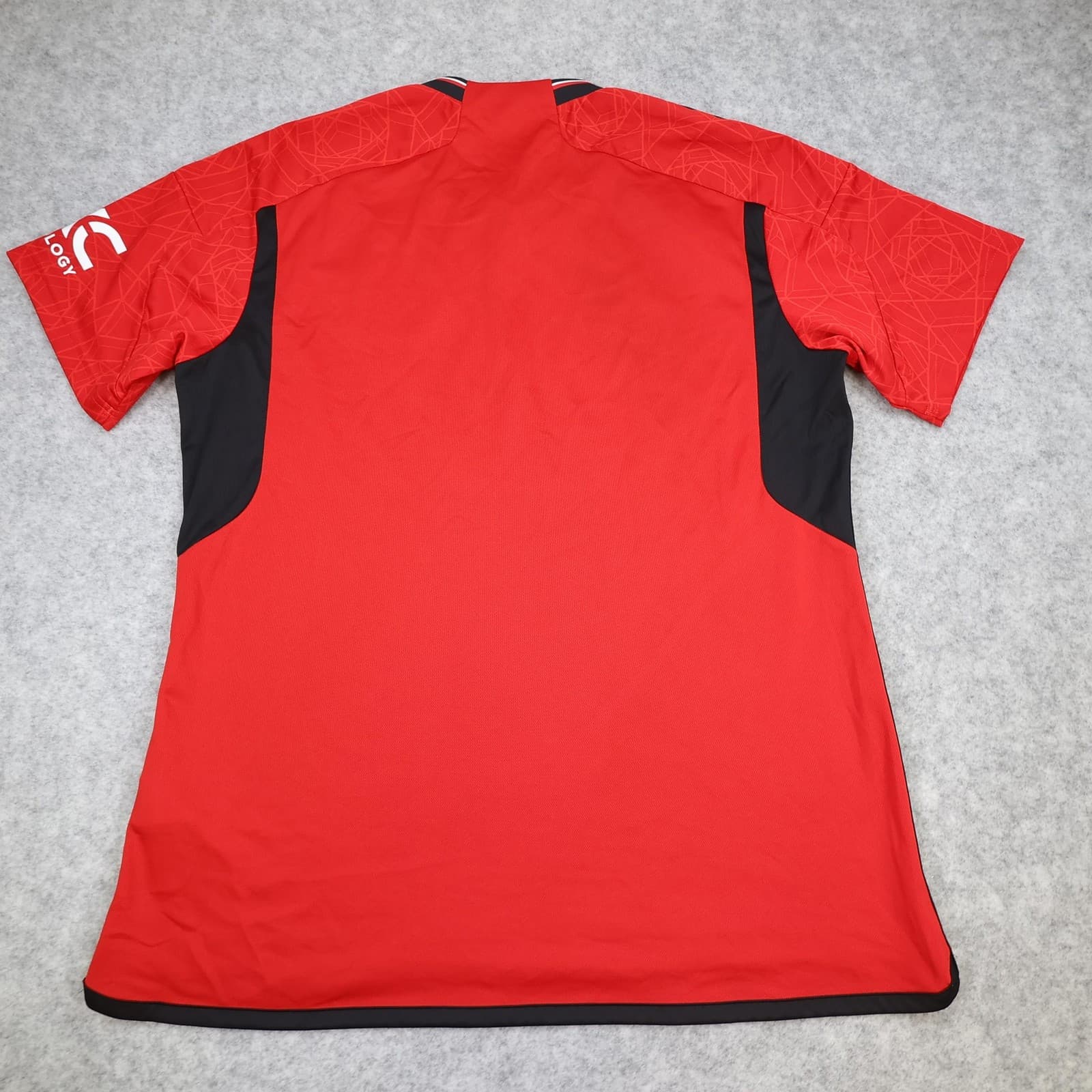 Manchester United Shirt Mens XL Red Home 2023 2024 Football Soccer Adidas Jersey photo 2