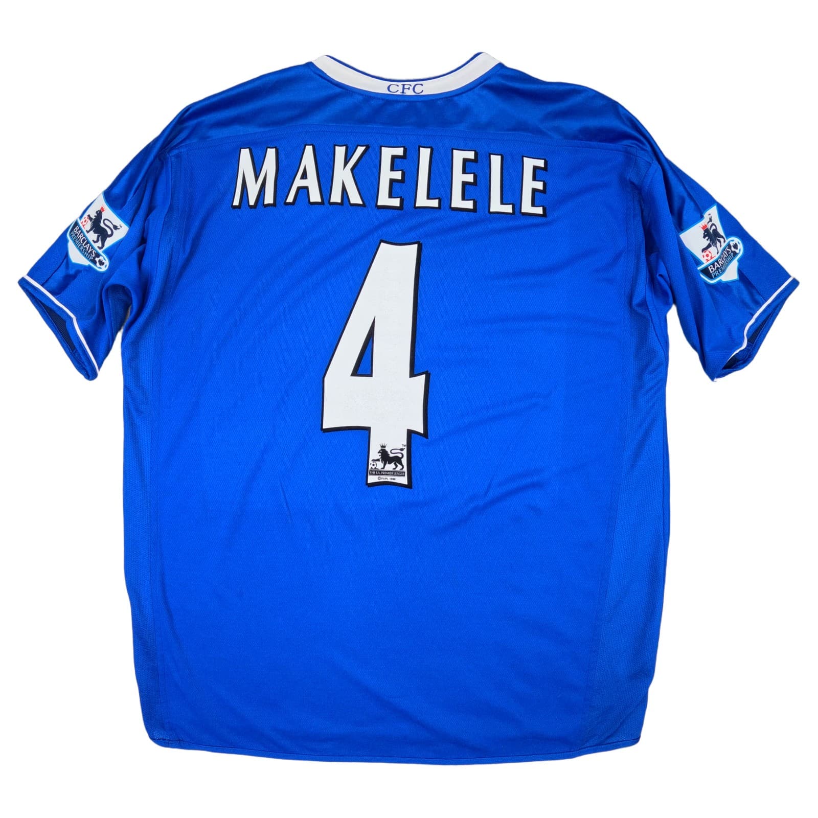 Chelsea Football Shirt Extra Large Blue Home 2003 2005 Umbro Makelele 4 Jersey photo 3