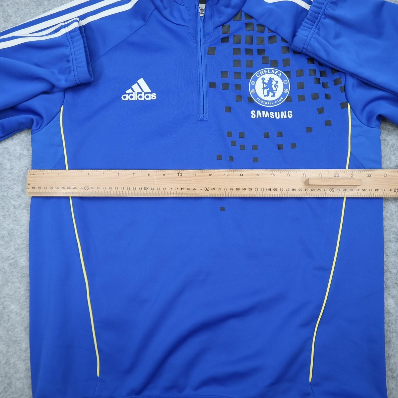 Chelsea Training Top Mens Large Blue EPL Football Adidas Samsung 2011 2012 photo 9