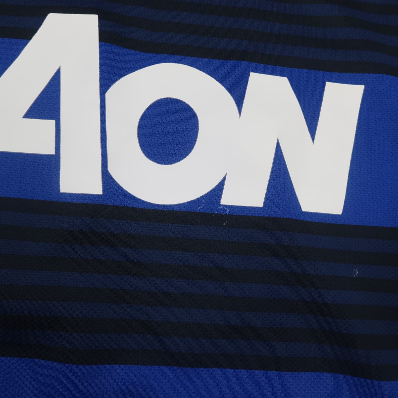 Manchester United Shirt 2XL Away Blue Kit 2011 2012 Soccer Jersey photo 11