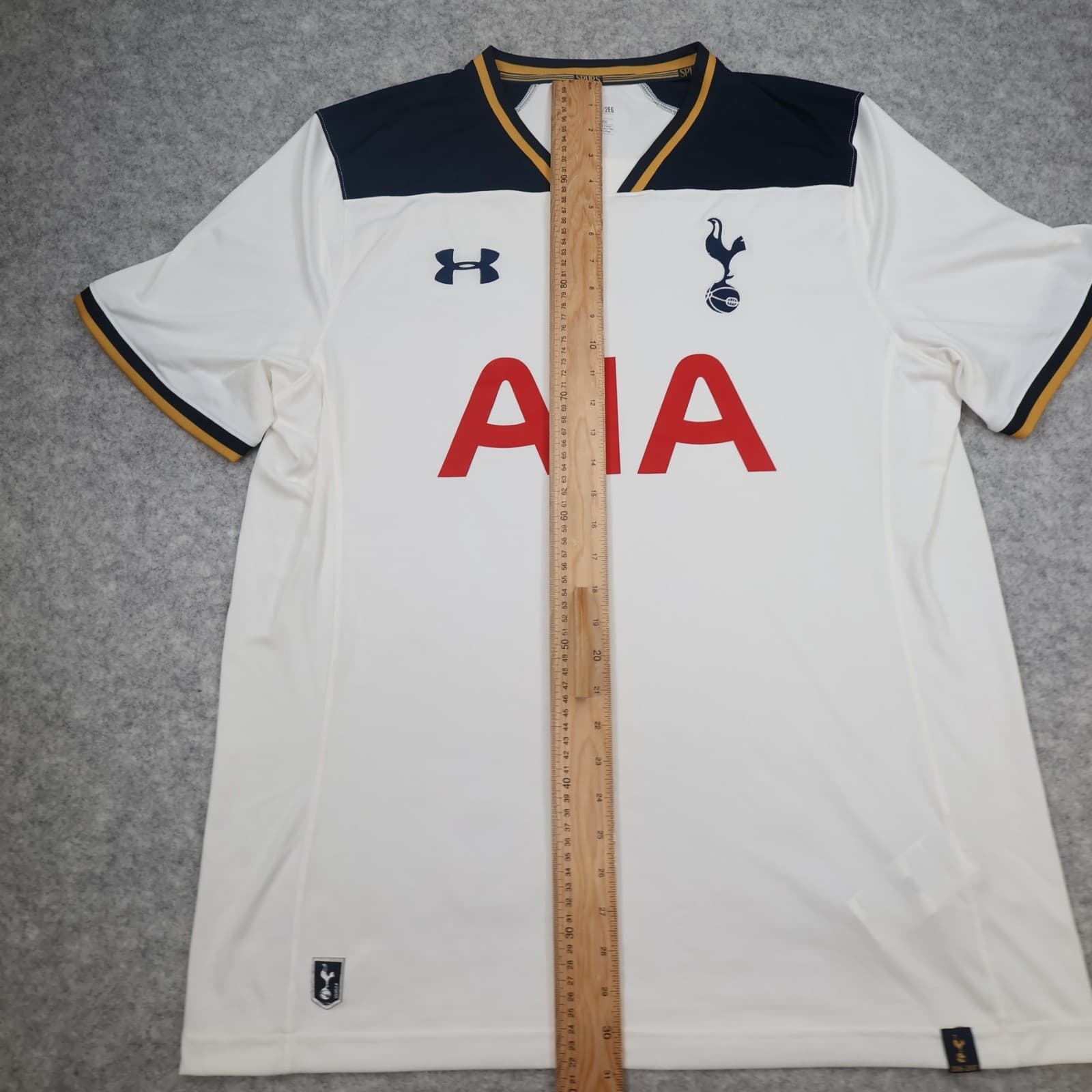 Tottenham Hotspur Shirt 2XL White Home Kit 2016 2017 Spurs Jersey Mark 10 photo 16