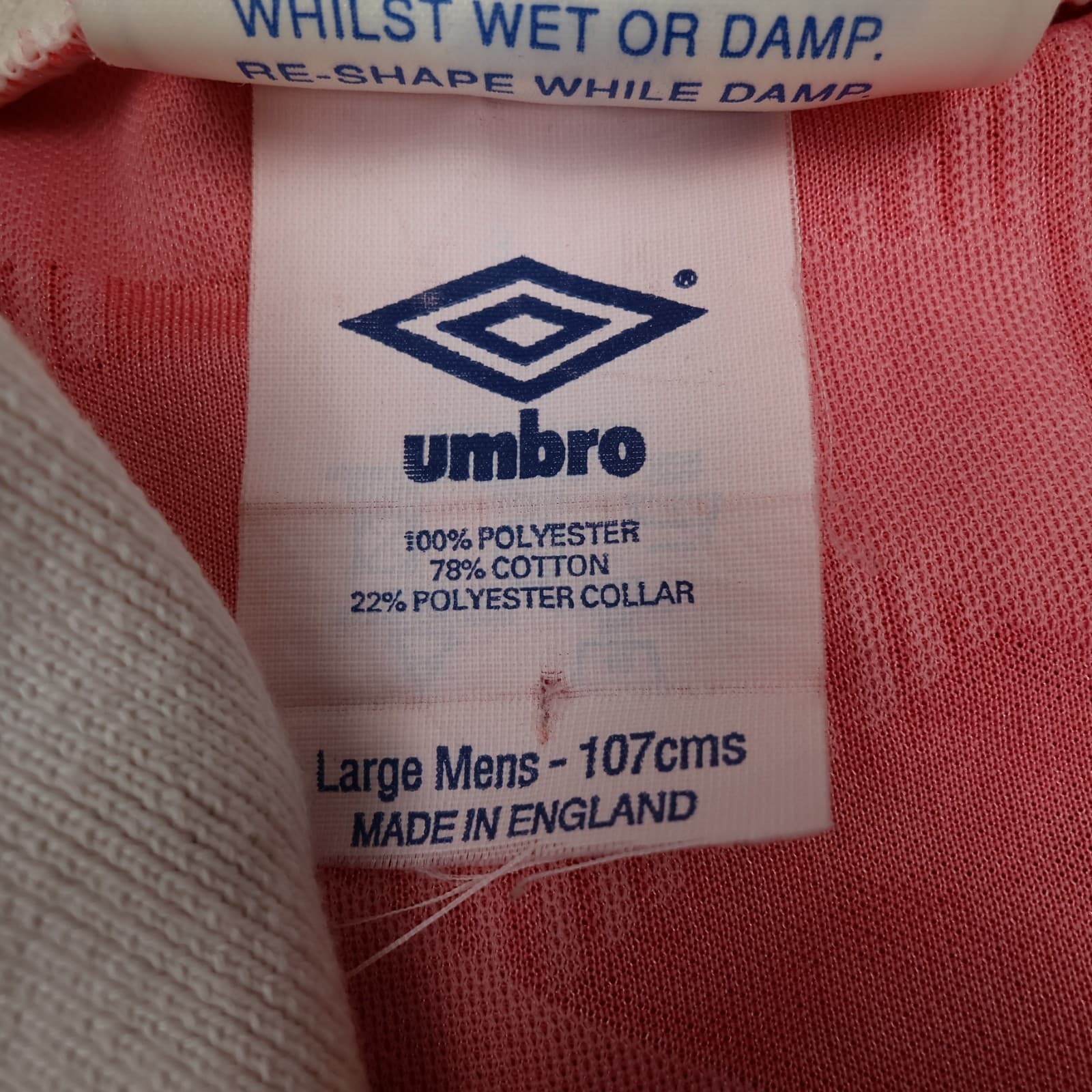Vintage Napoli Shirt Large Red Third Umbro Football Soccer Jersey 1991 1993 14 photo 10