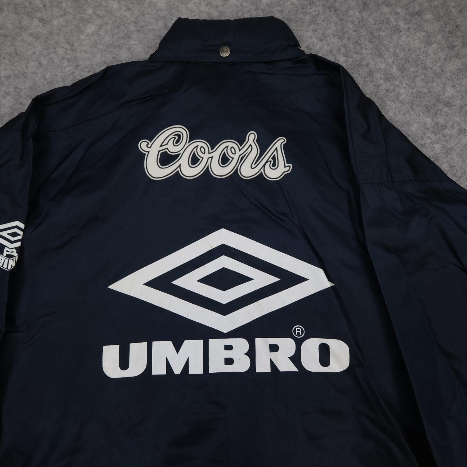 Vintage Chelsea FC Jacket Mens Medium Navy 1994 1996 Umbro Coors Training 90s photo 13