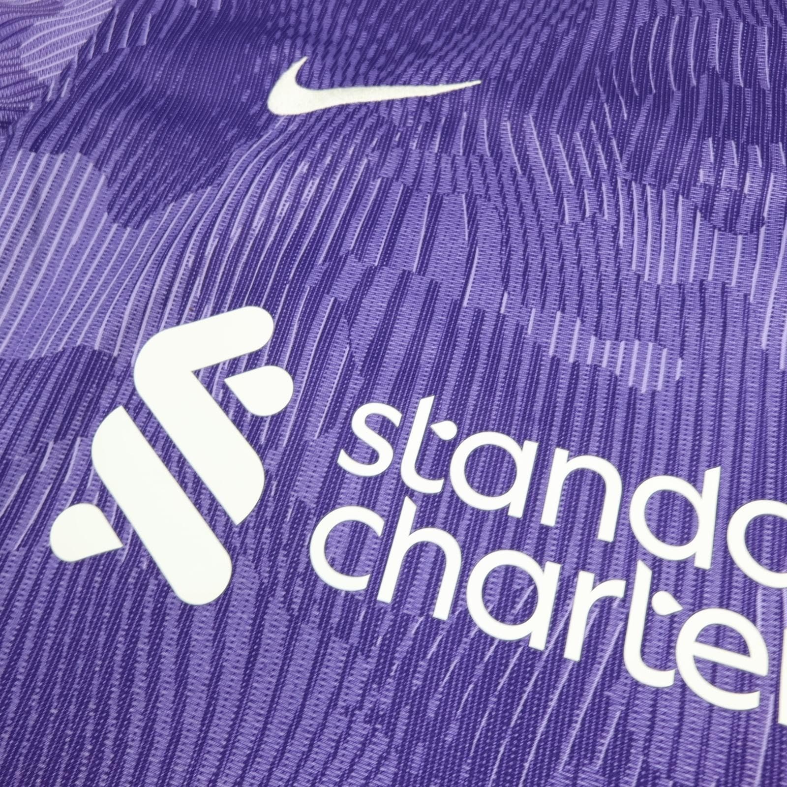 Liverpool Shirt Mens Small Purple 3rd Kit 2023 2024 Football Nike Diaz 7 Jersey photo 4