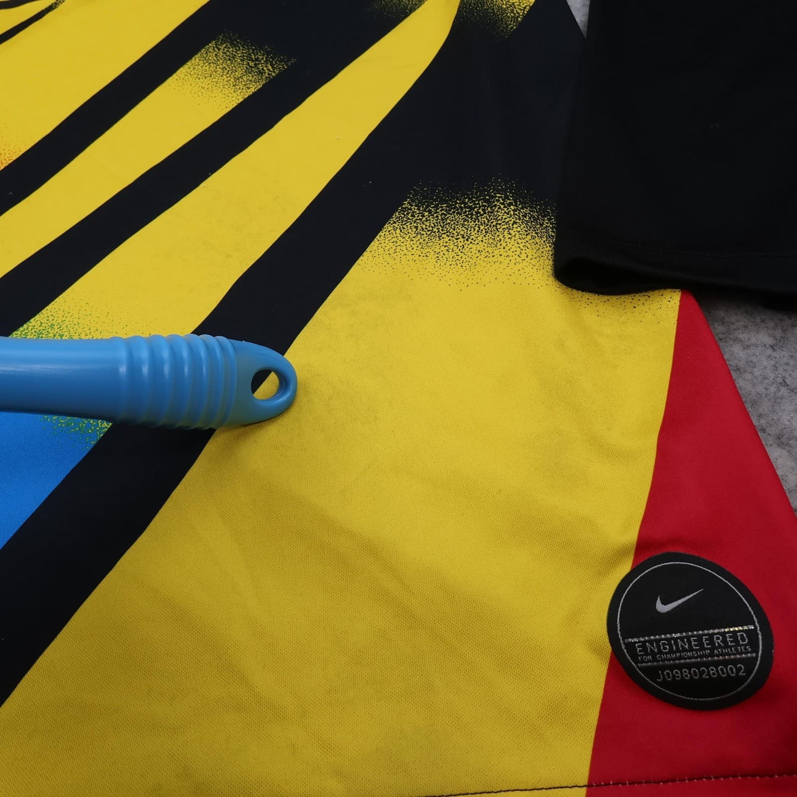 Barcelona Shirt Mens 2XL Goalkeeper 2019 2020 Football Nike Soccer Jersey photo 9