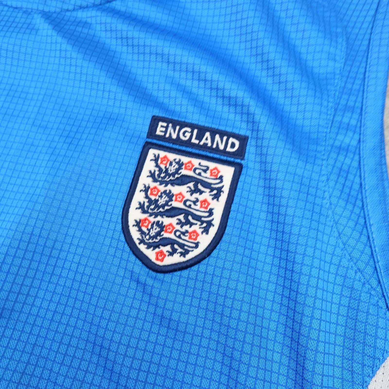England Training Shirt Mens XL Blue Vest 2005 2006 Football Umbro Soccer Jersey photo 4